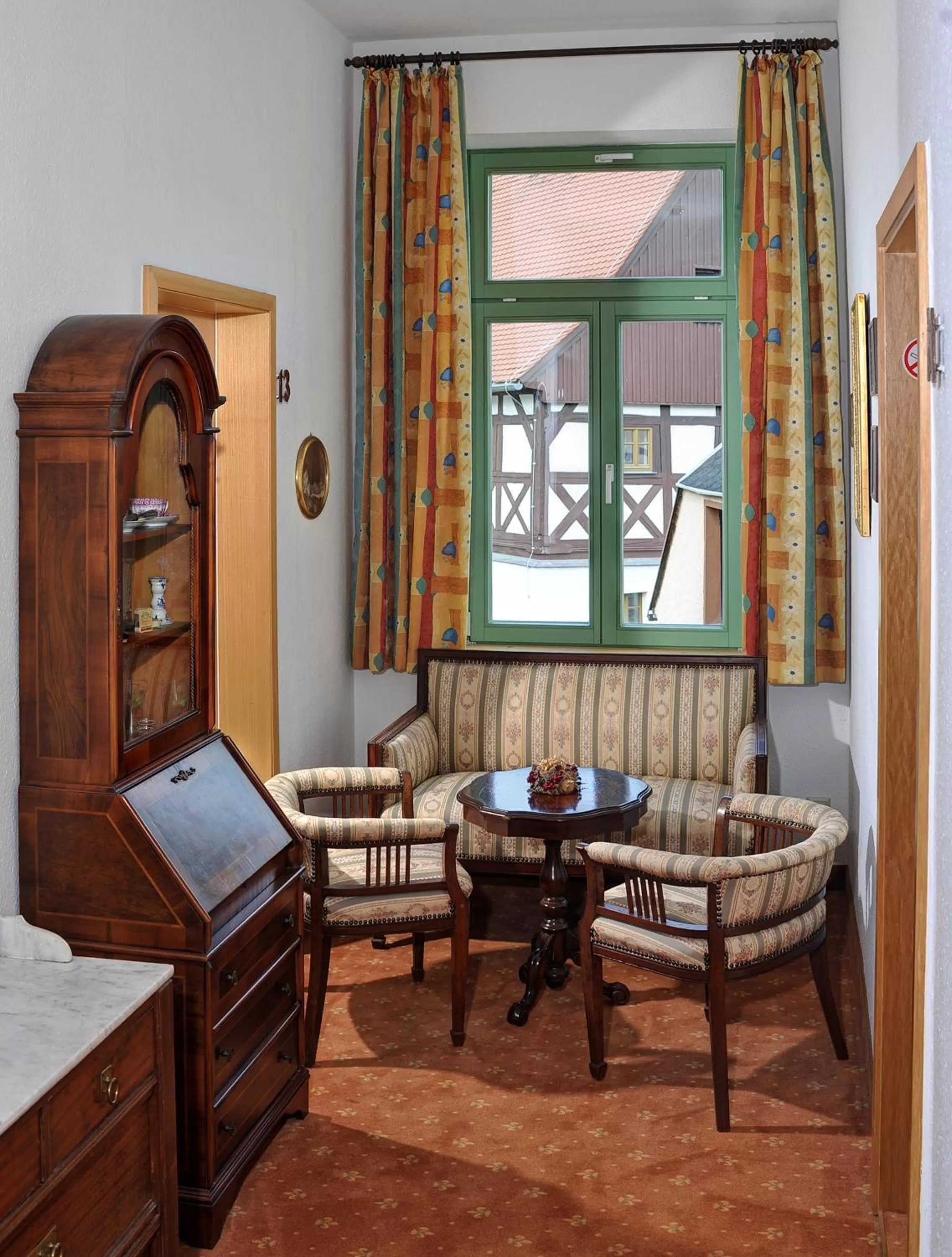 Decorative detail in Hotel Saigerhütte