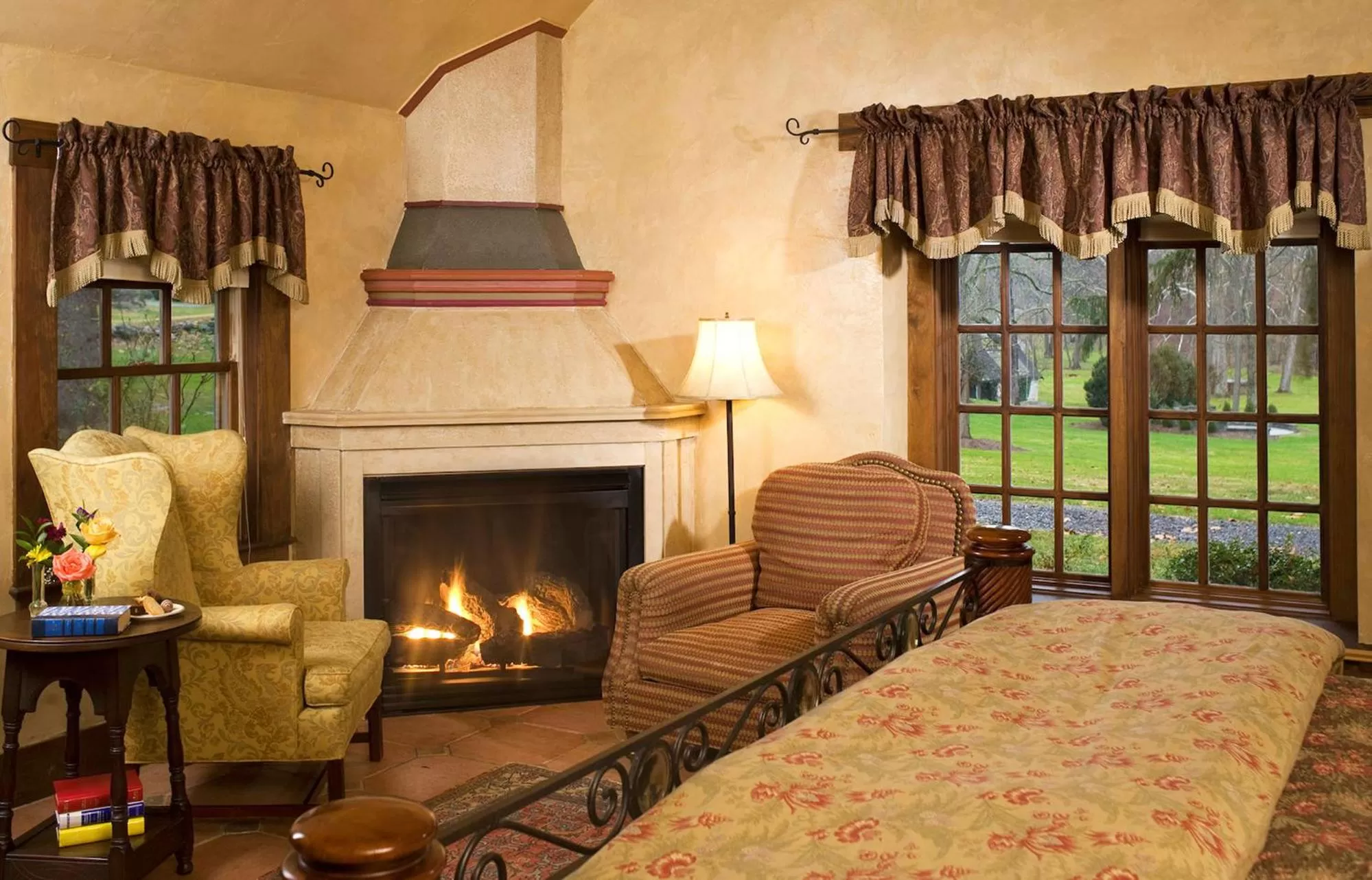 Bed in Hillbrook Inn & Spa