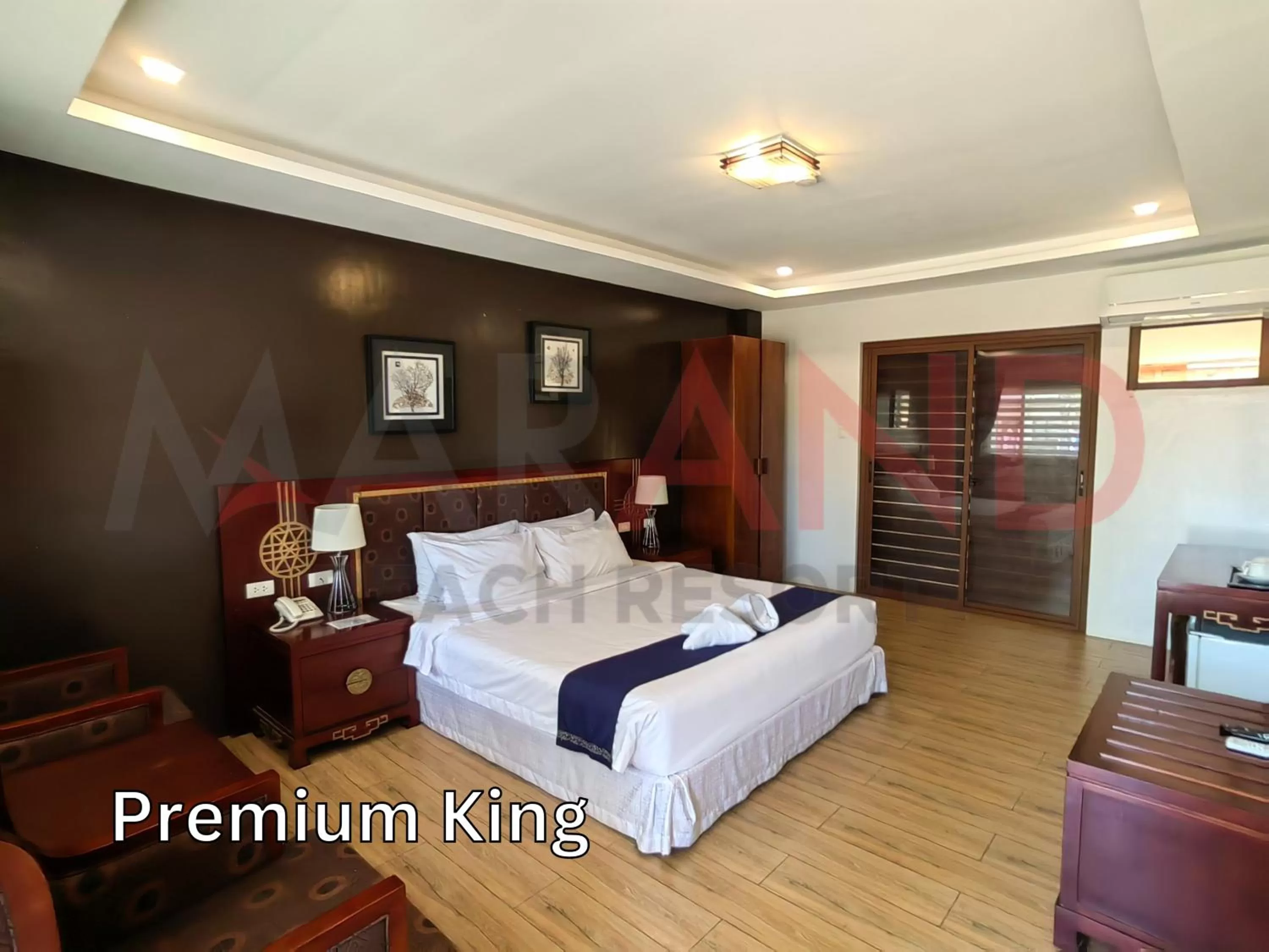 Photo of the whole room, Bed in Marand Beach Resort