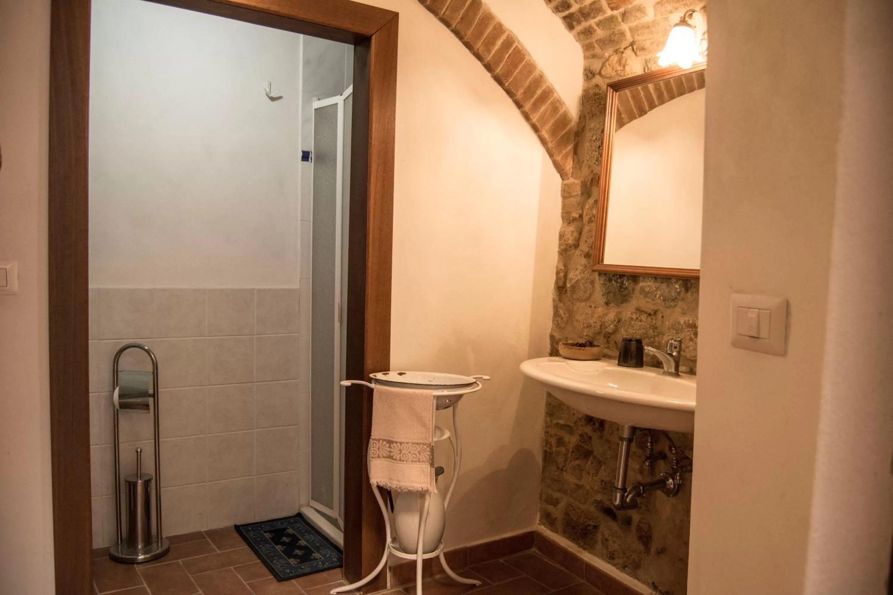 Shower in Residenza D'Epoca Palazzo Buonaccorsi