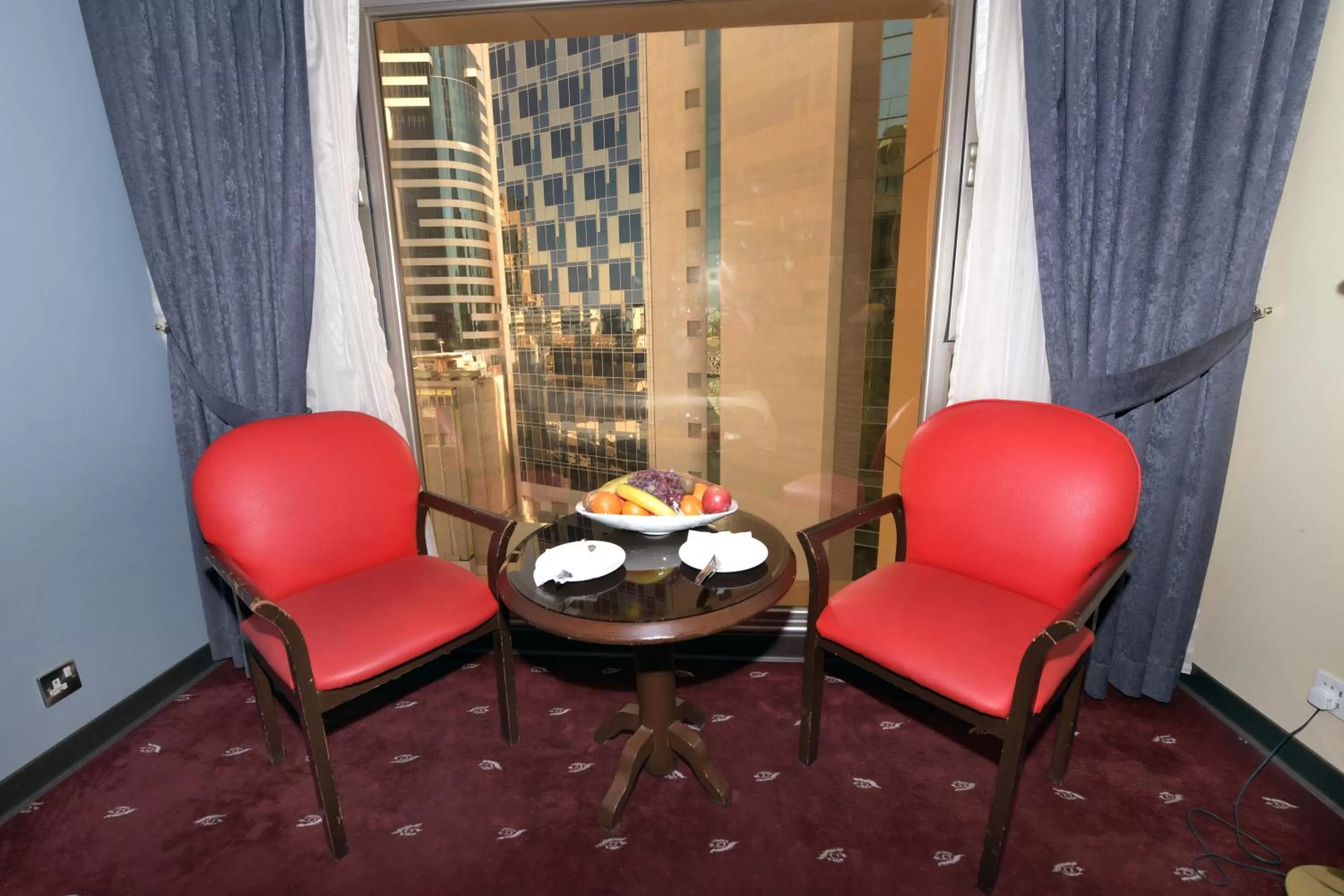 Seating area in Carlton Tower Hotel Kuwait