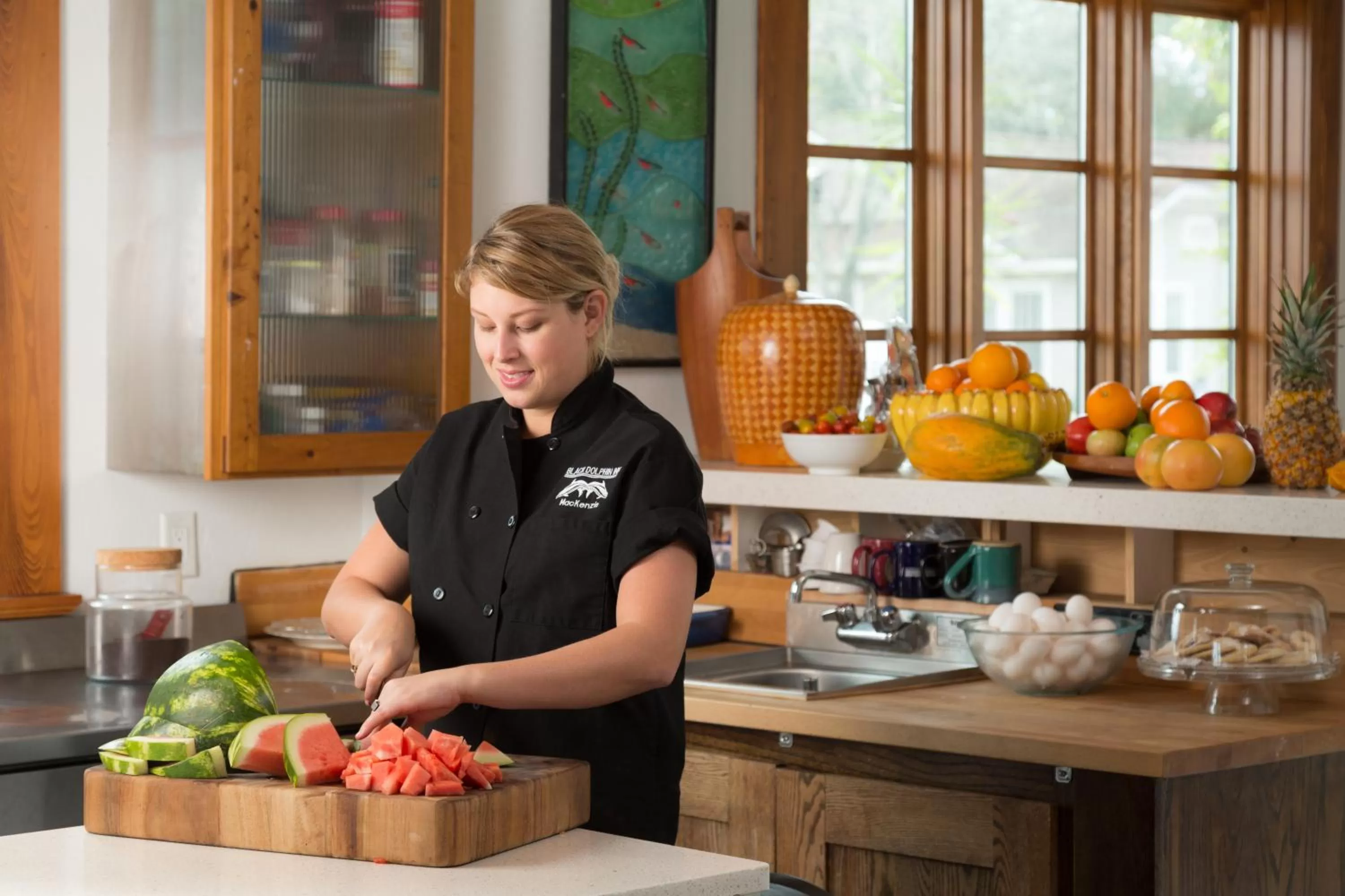 Staff in Black Dolphin Inn