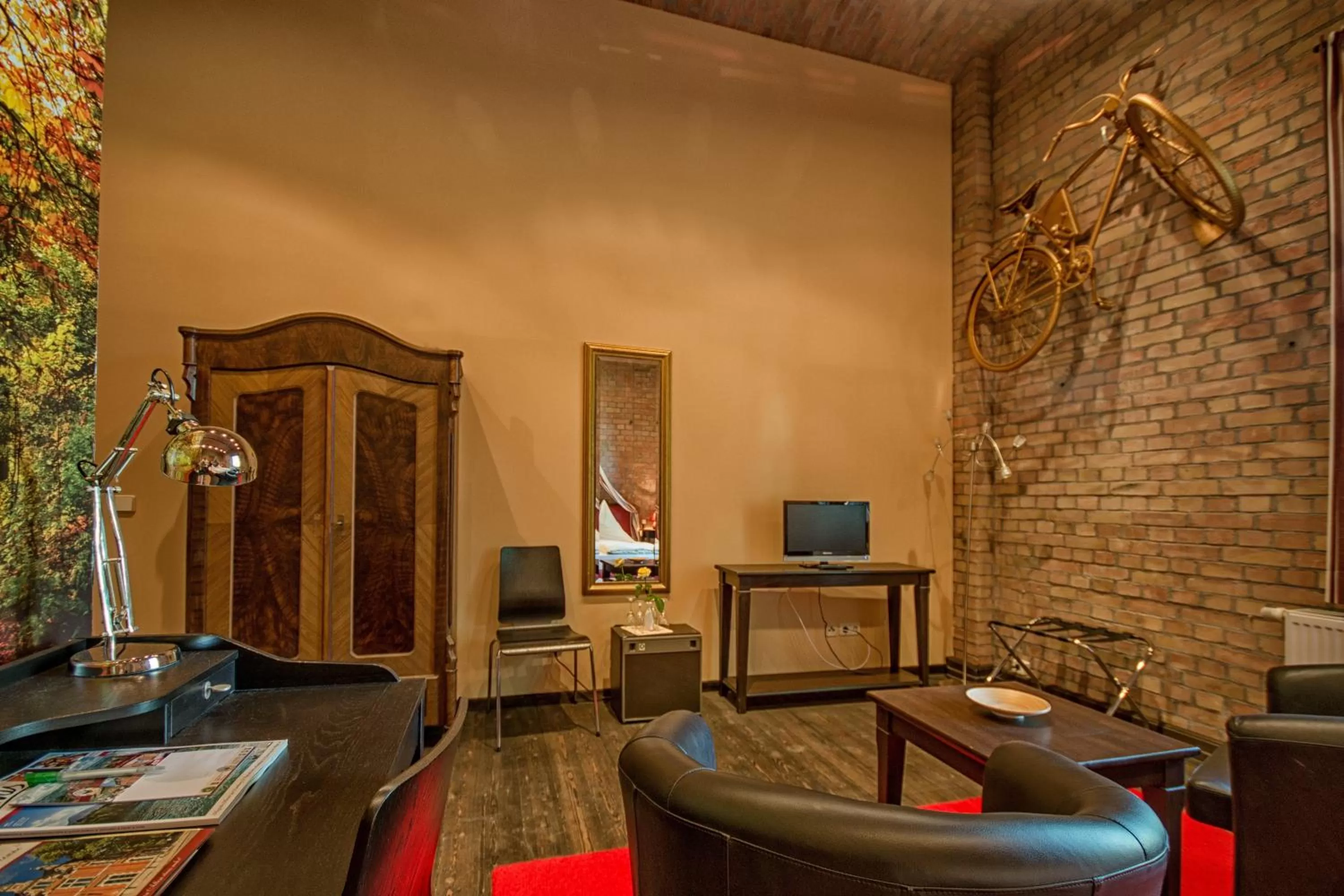 Decorative detail in Hotel zur Henne