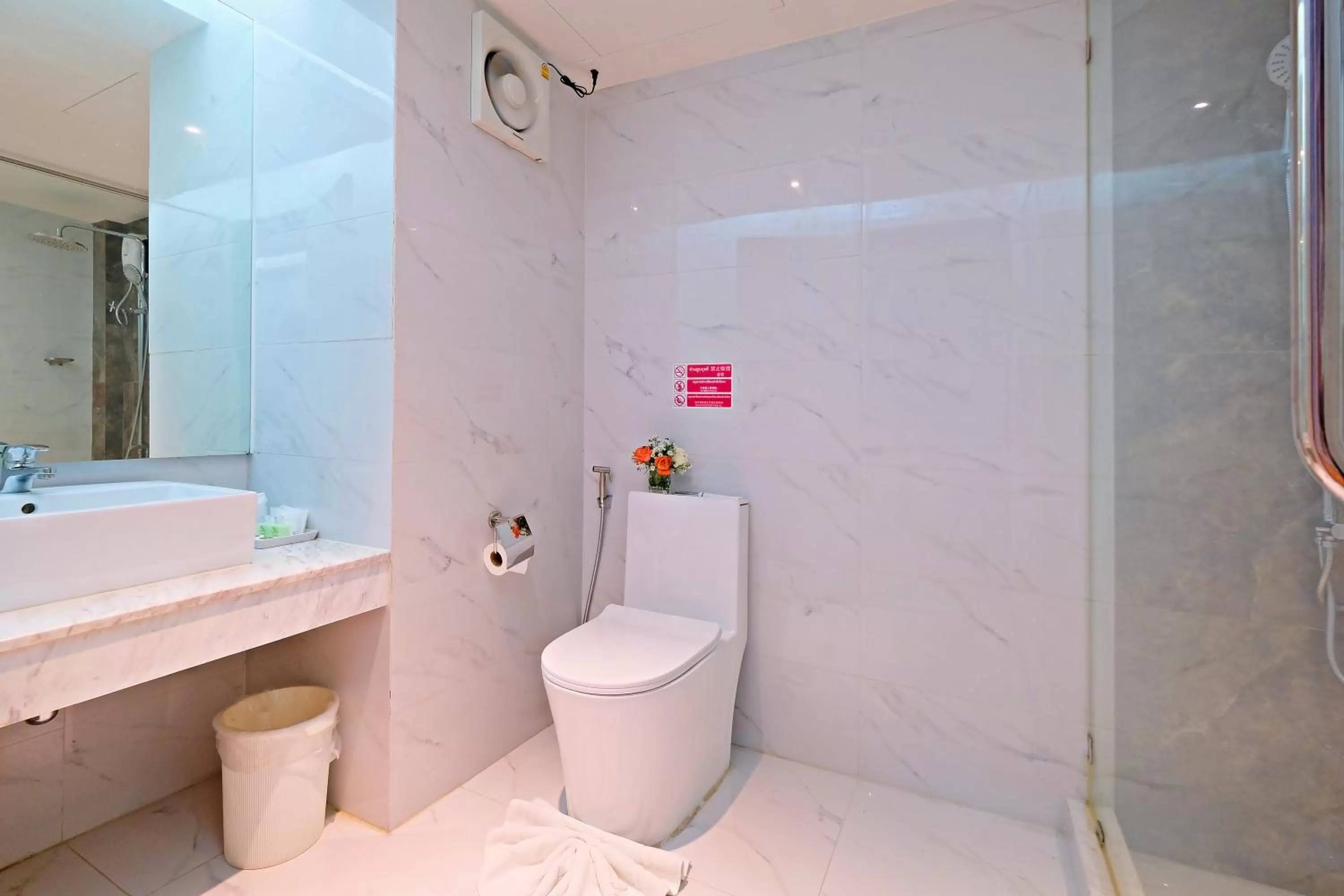 Bathroom in Green Lake Resort - SHA Extra Plus Certified