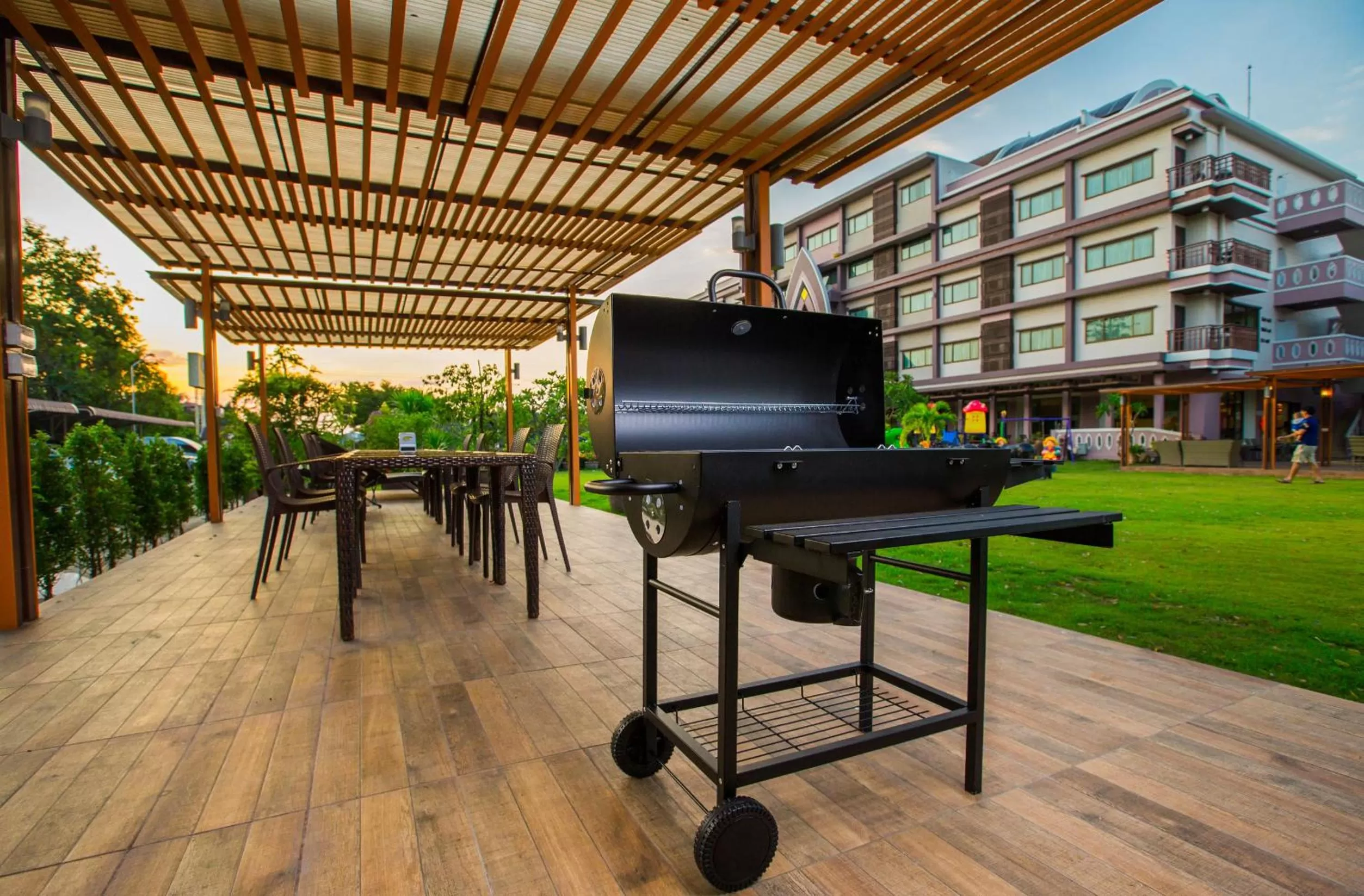 BBQ facilities in Phanomrungpuri Hotel Buriram