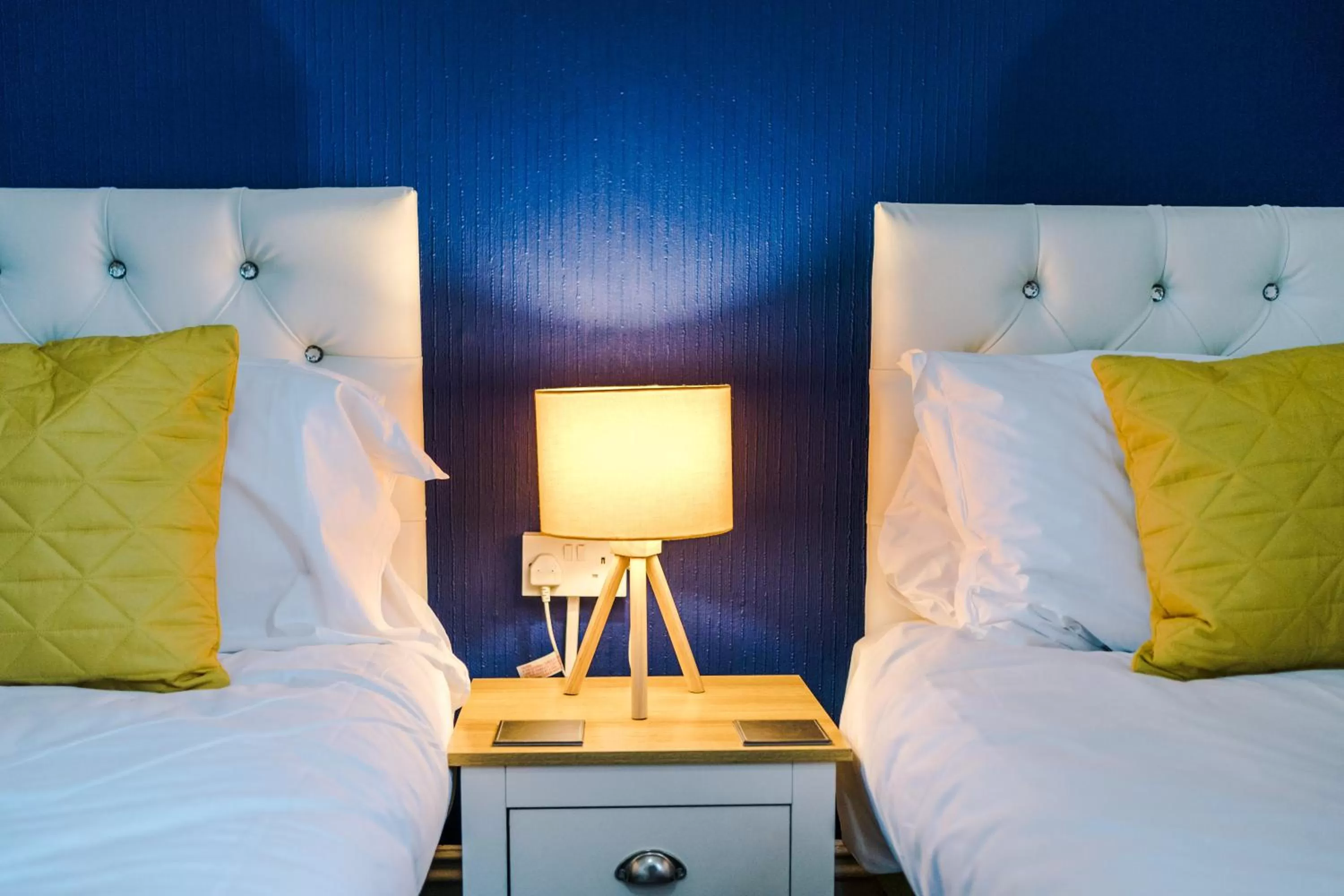 Bed in Pebbles Guest House