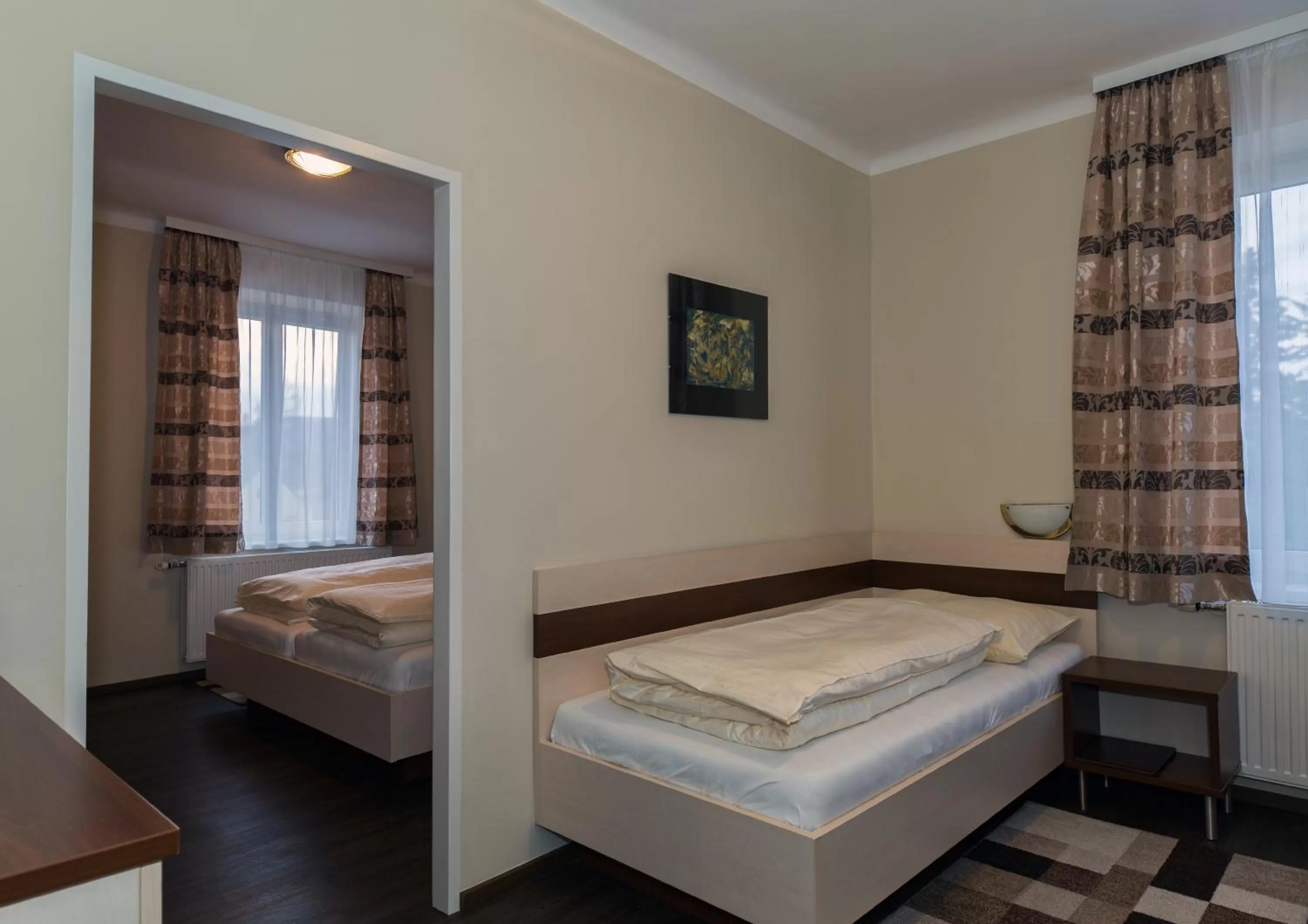 Bed in Hotel Guidassoni