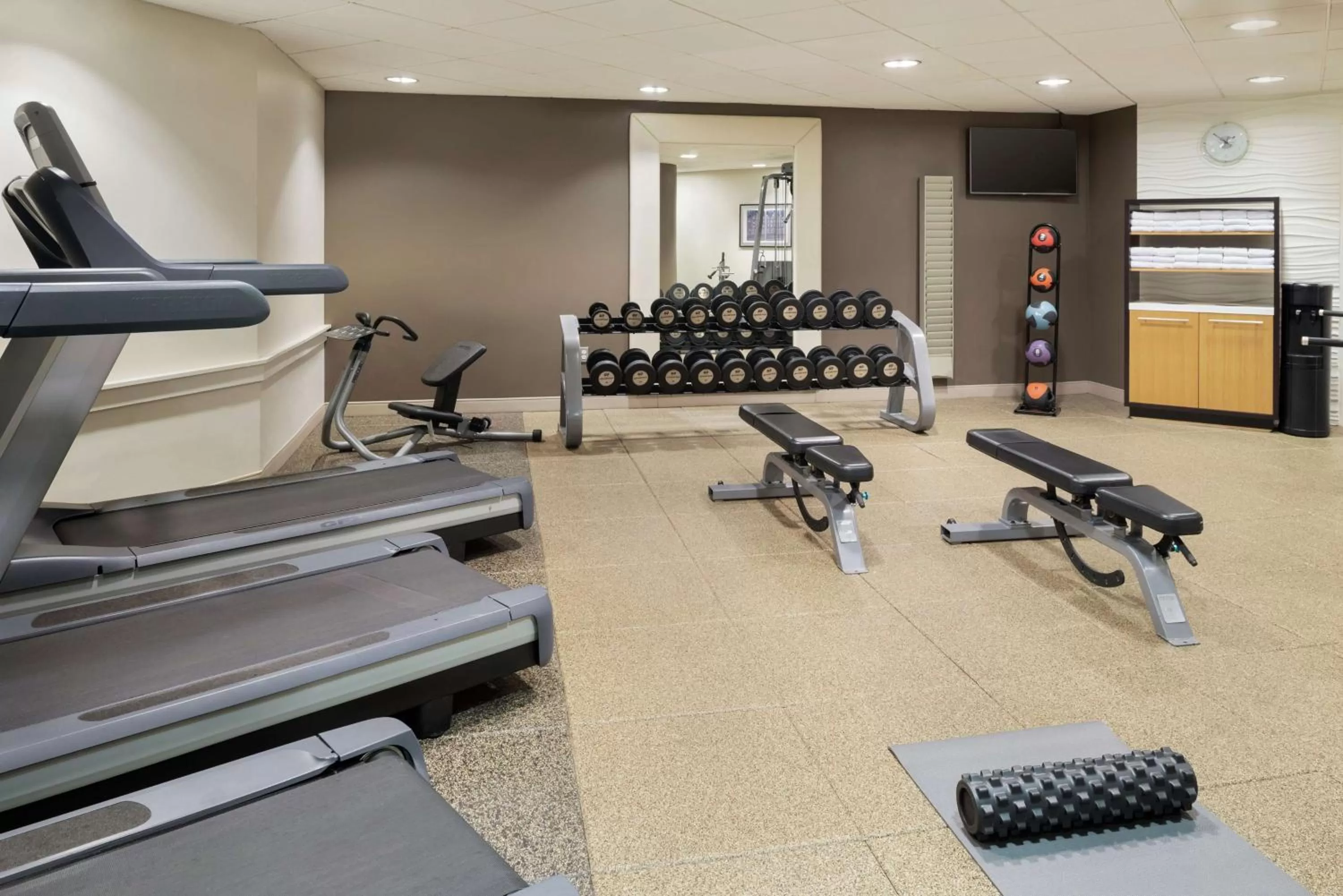 Fitness centre/facilities in Embassy Suites by Hilton Indianapolis Downtown