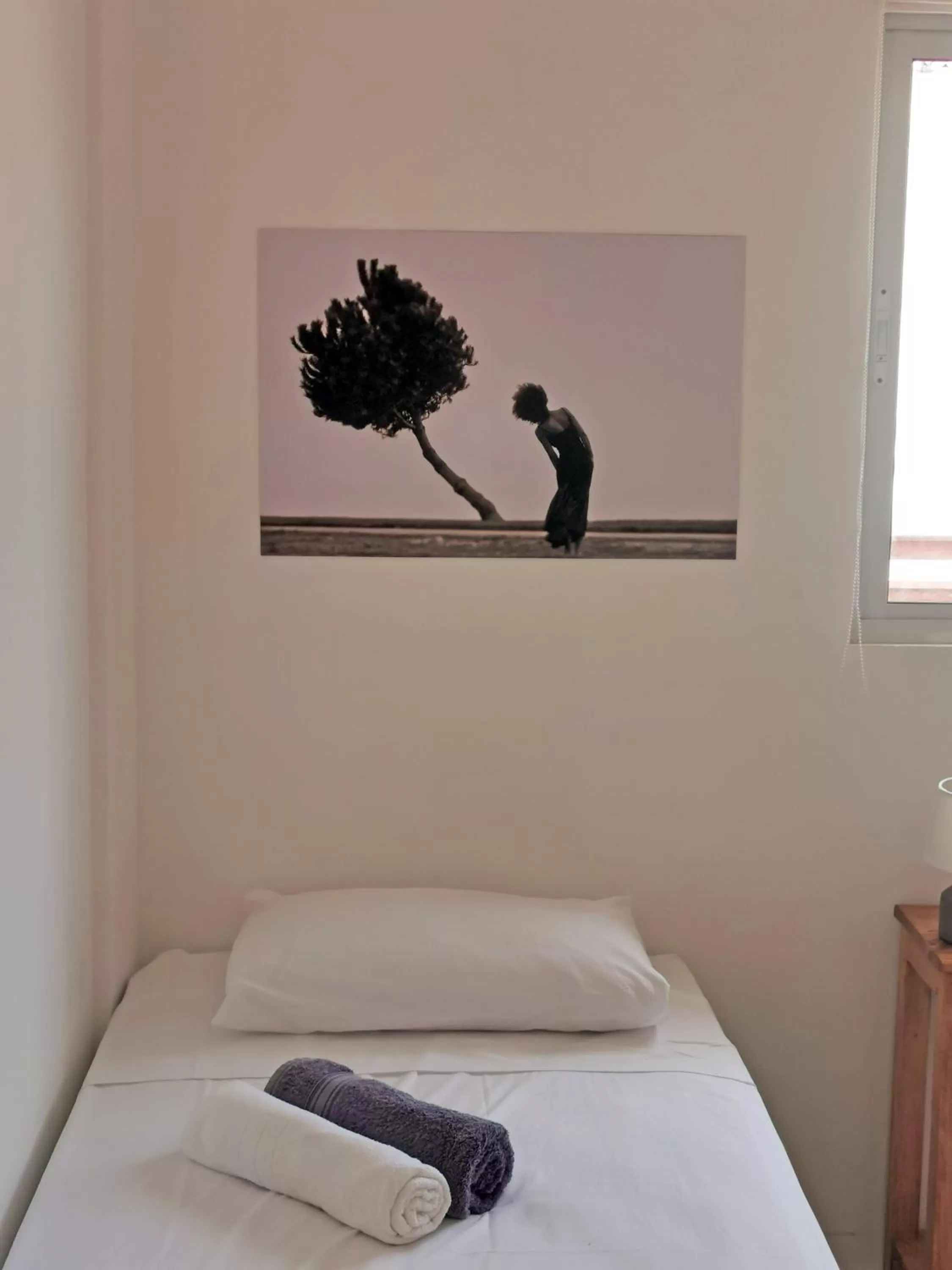 Bed in Manga Verde Beach Residence