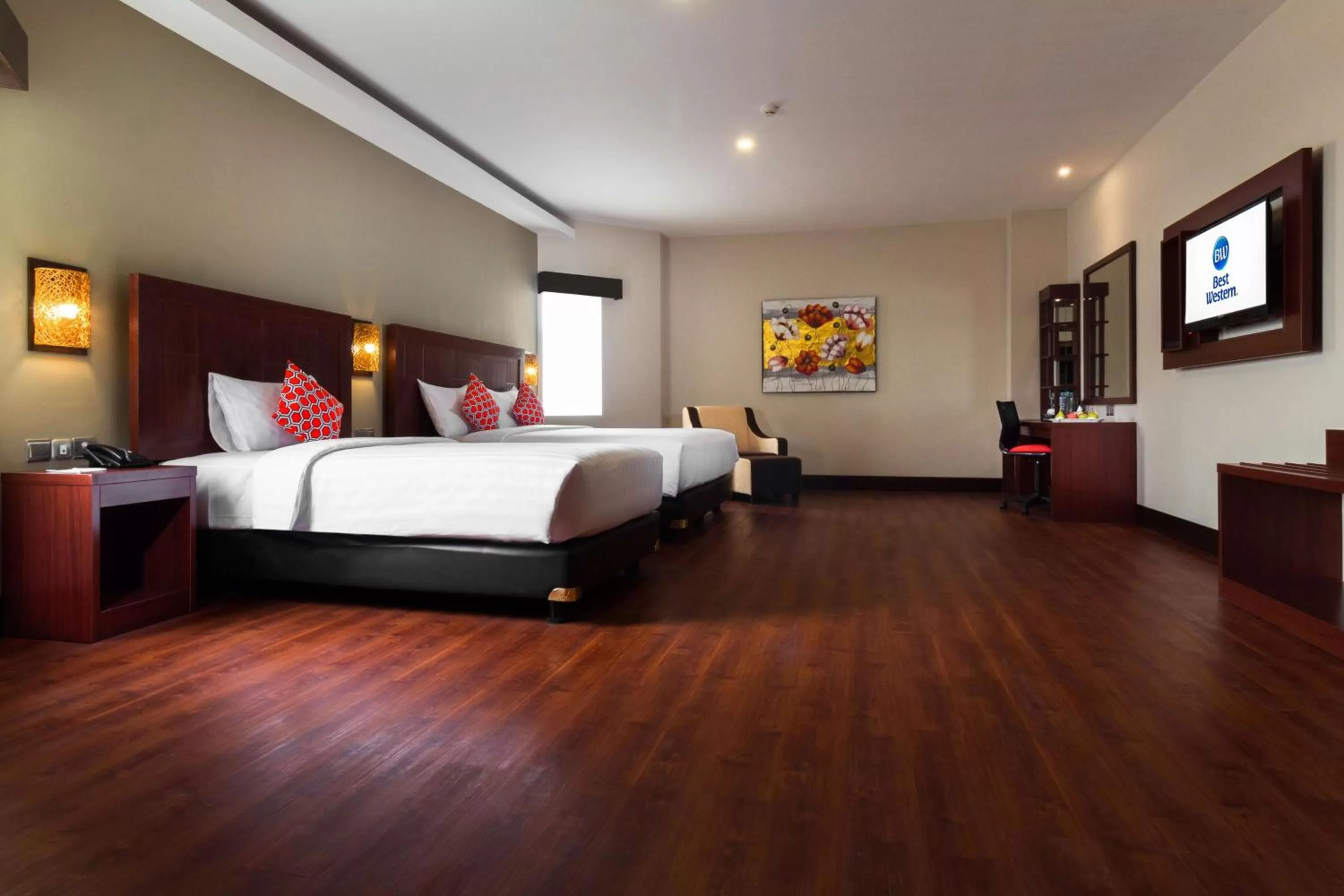 Bedroom, Bed in Best Western Senayan