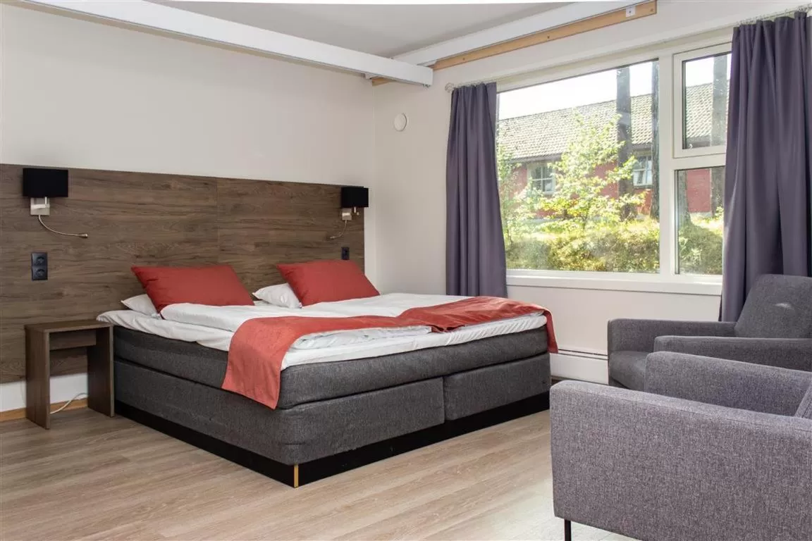 Photo of the whole room, Bed in Hotell Fritidsparken