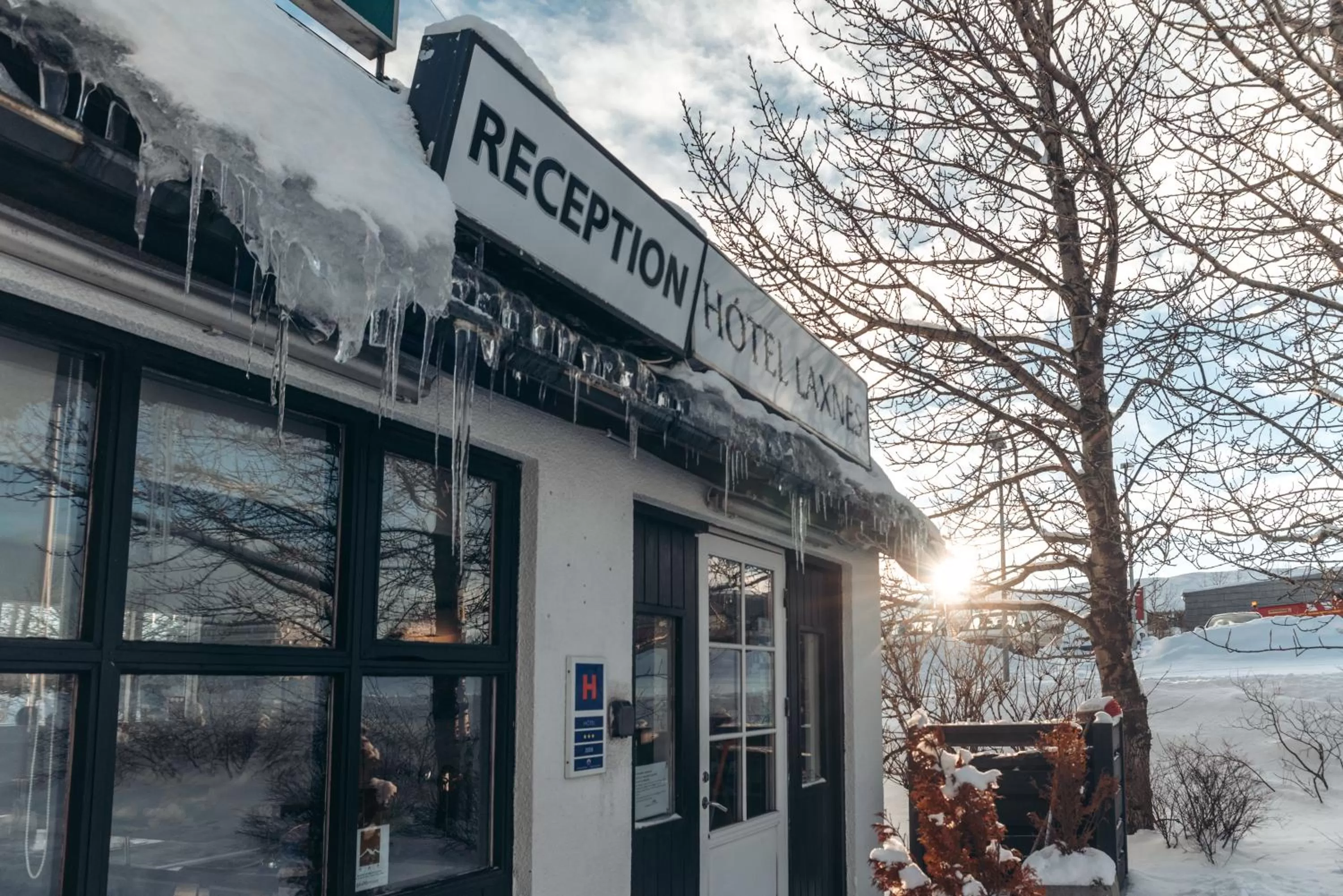 Property building in Hotel Laxnes