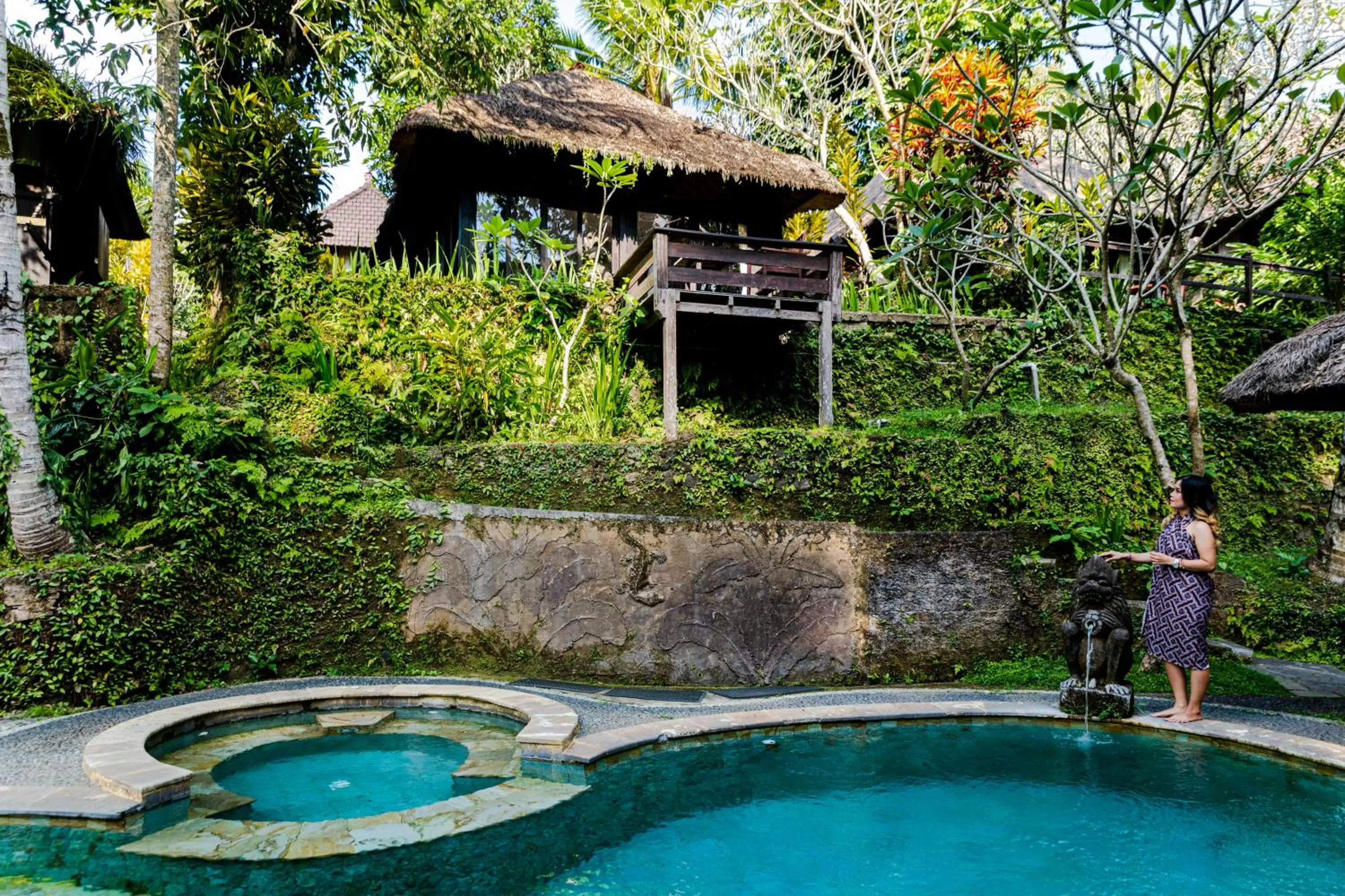 Swimming pool in Ubud Sari Health Resort