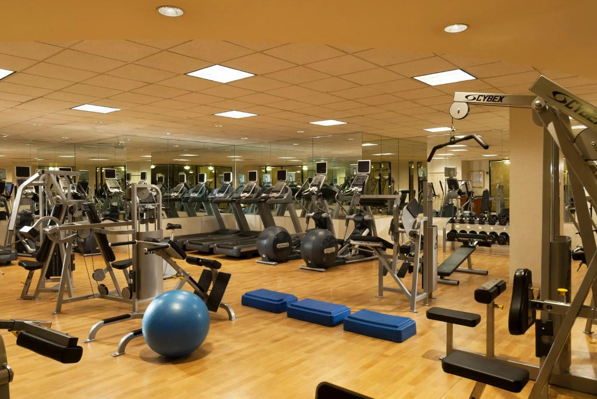 Fitness centre/facilities in Boston Omni Parker House Hotel