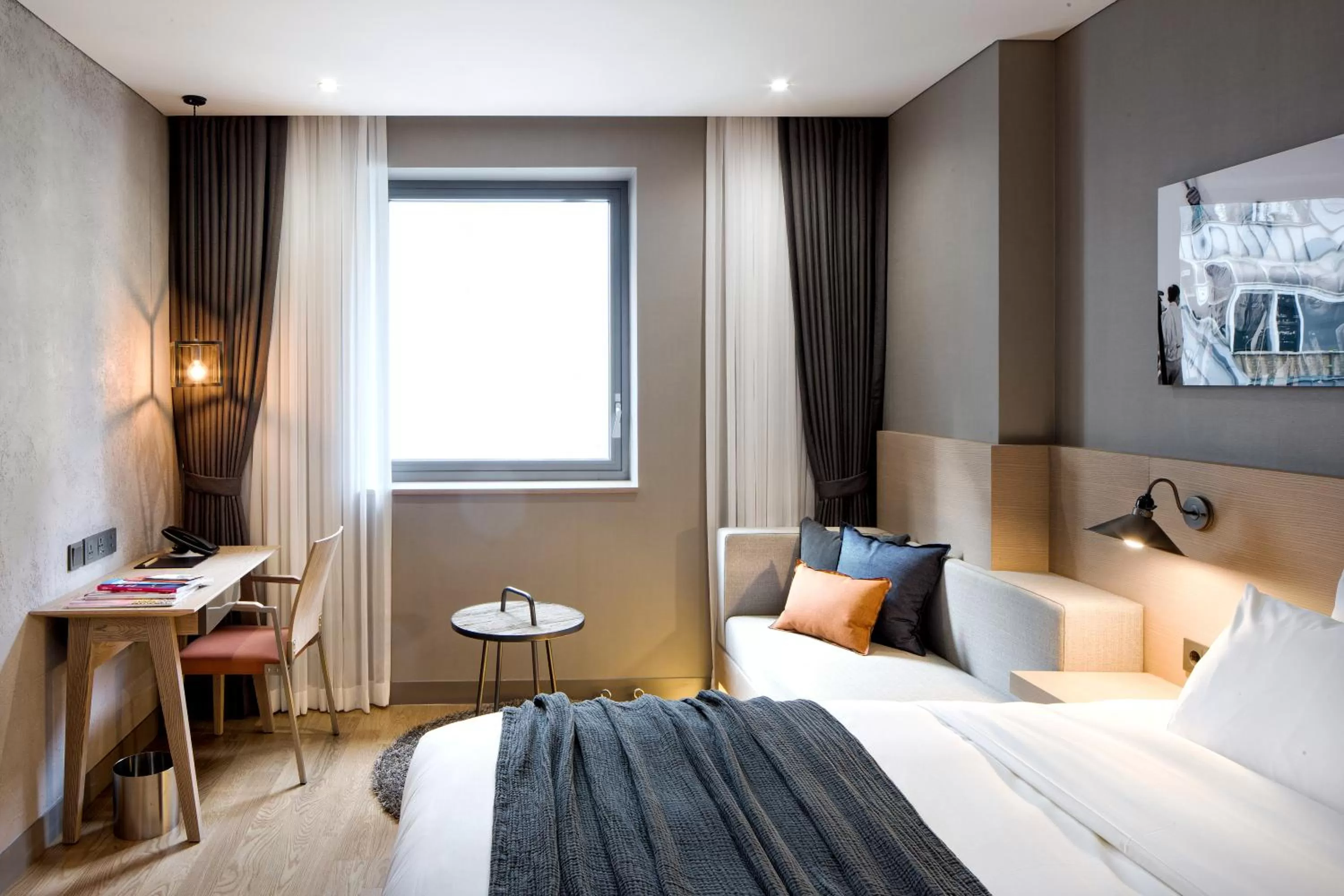 Bedroom, Bed in Hotel28 Myeongdong
