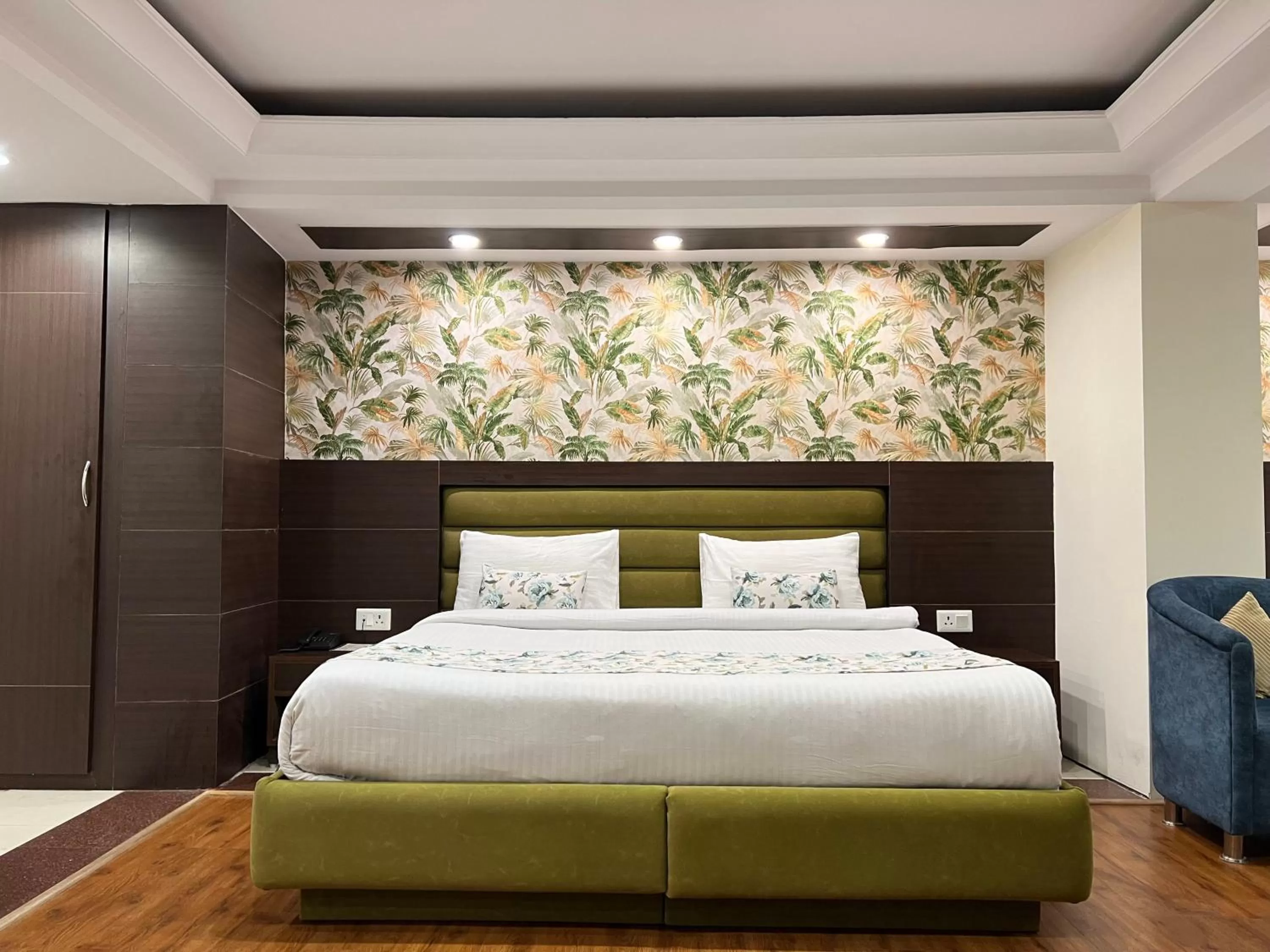 Bed in Hotel Shiva Continental