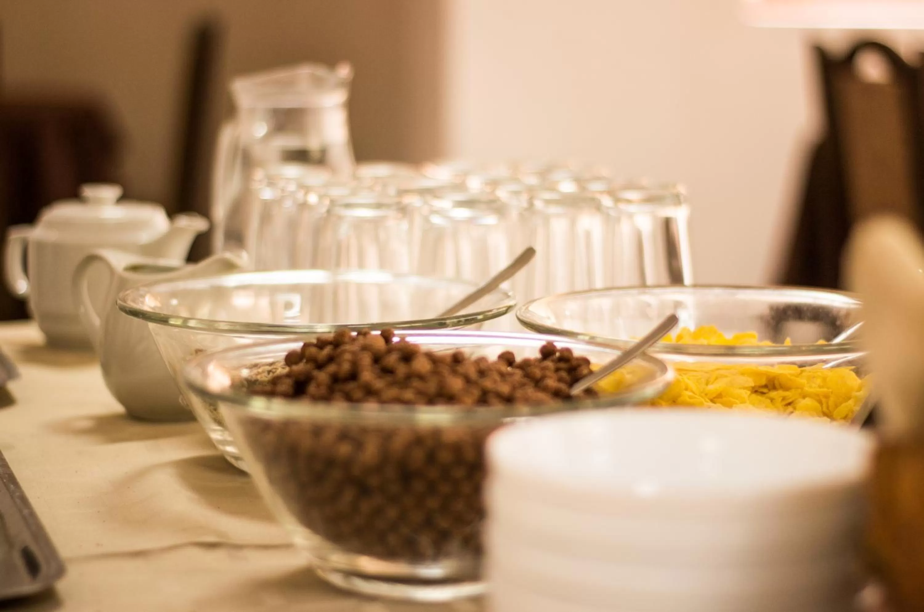 Continental breakfast in Family Hotel Saint Iliya