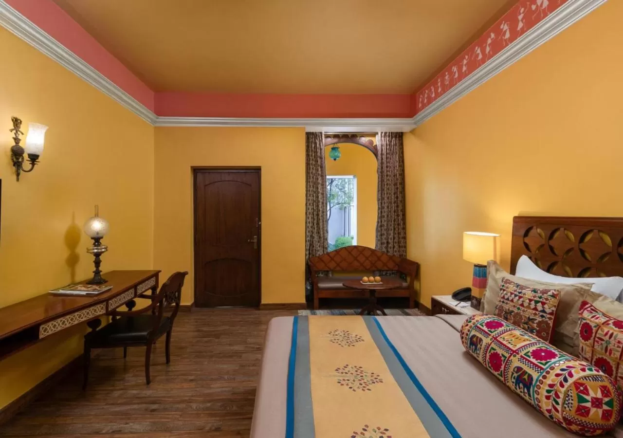 Photo of the whole room, Bed in jüSTa Rajputana Resort & Convention Centre, Udaipur