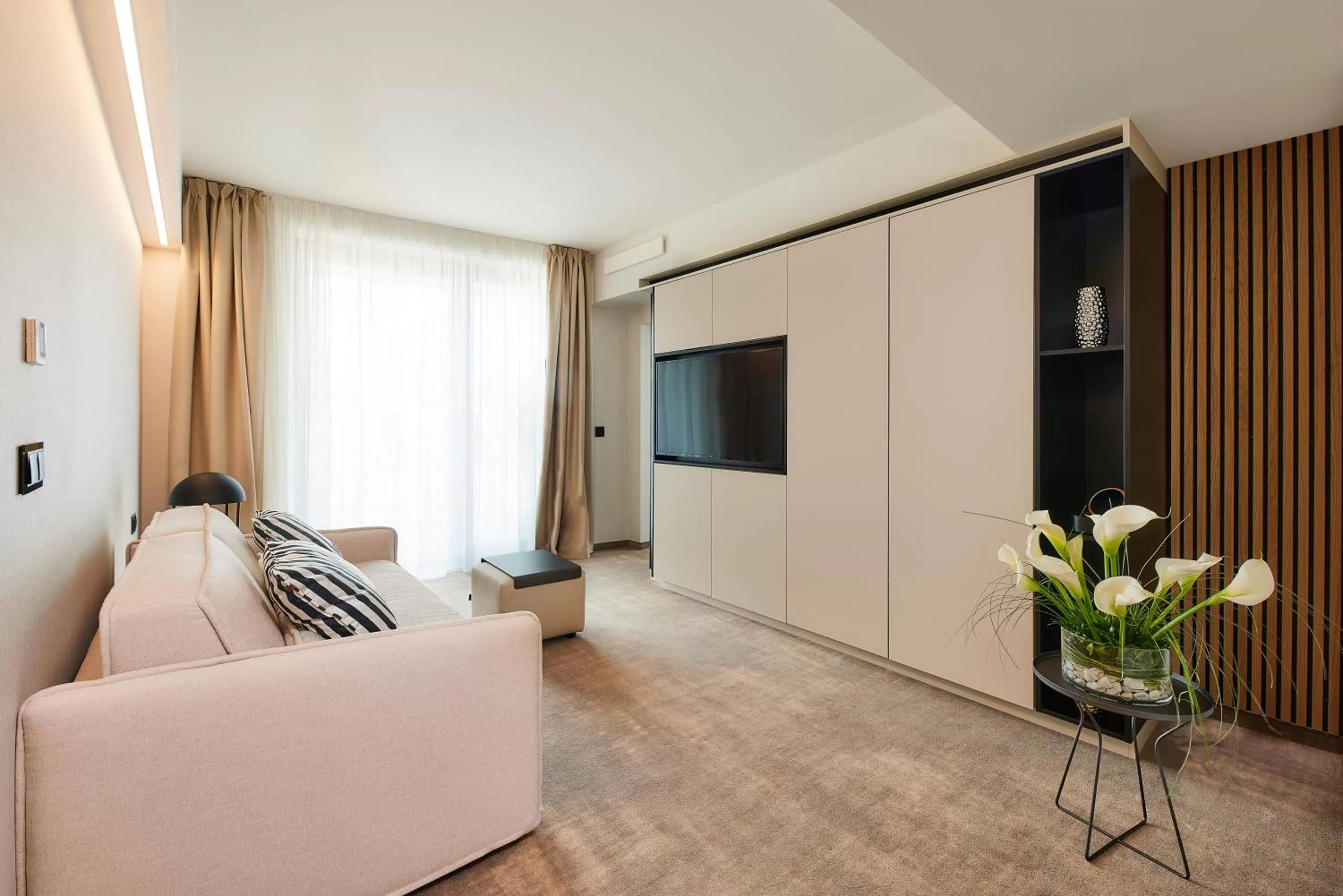 Living room, TV/Entertainment Center in LUA Resort - Adults only