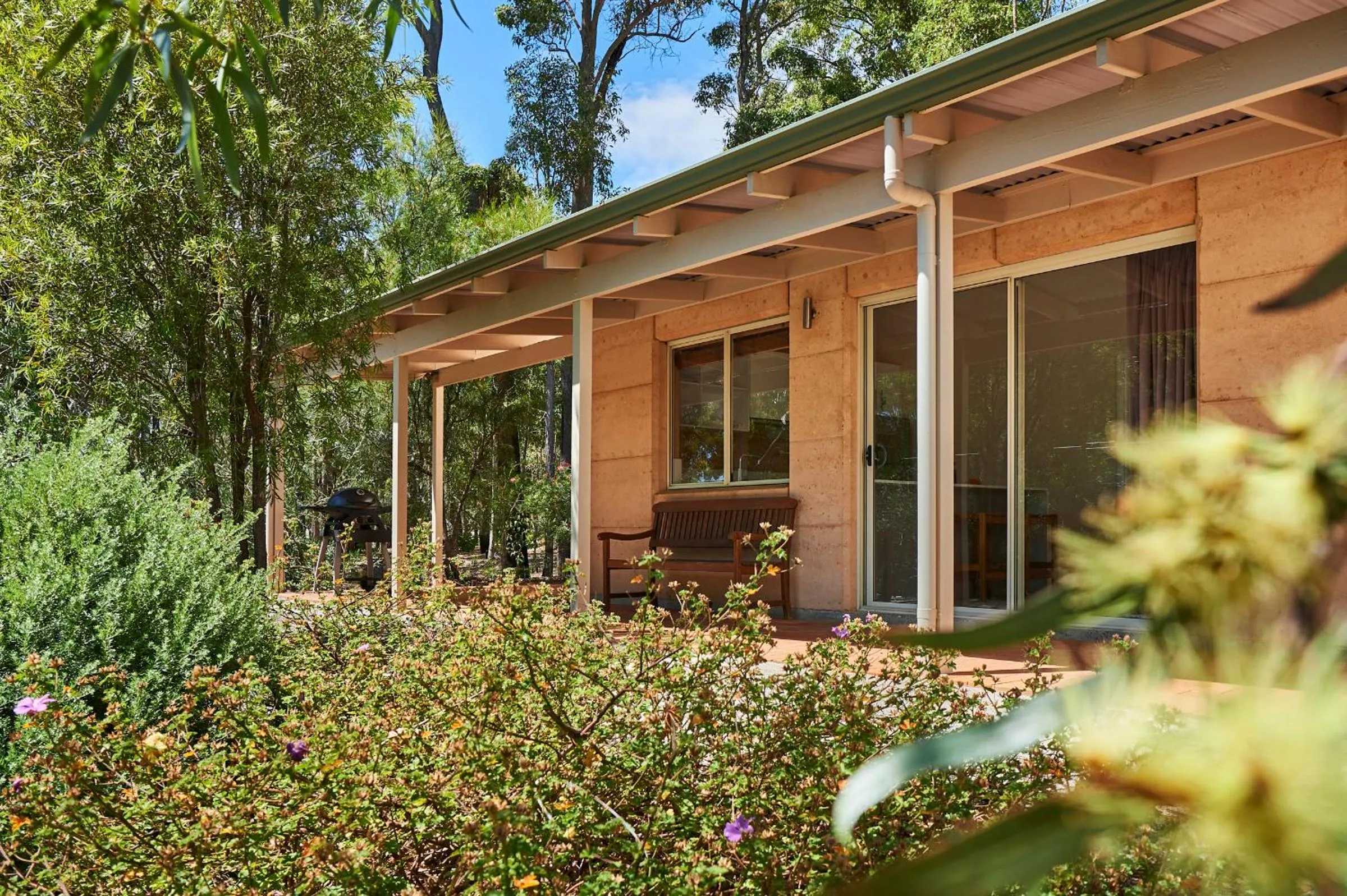 Facade/entrance in Eight Willows Retreat