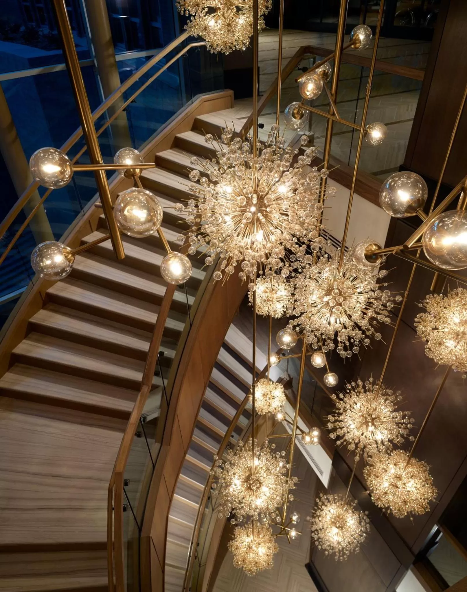 Lobby or reception in Omni Hotel at the Battery Atlanta