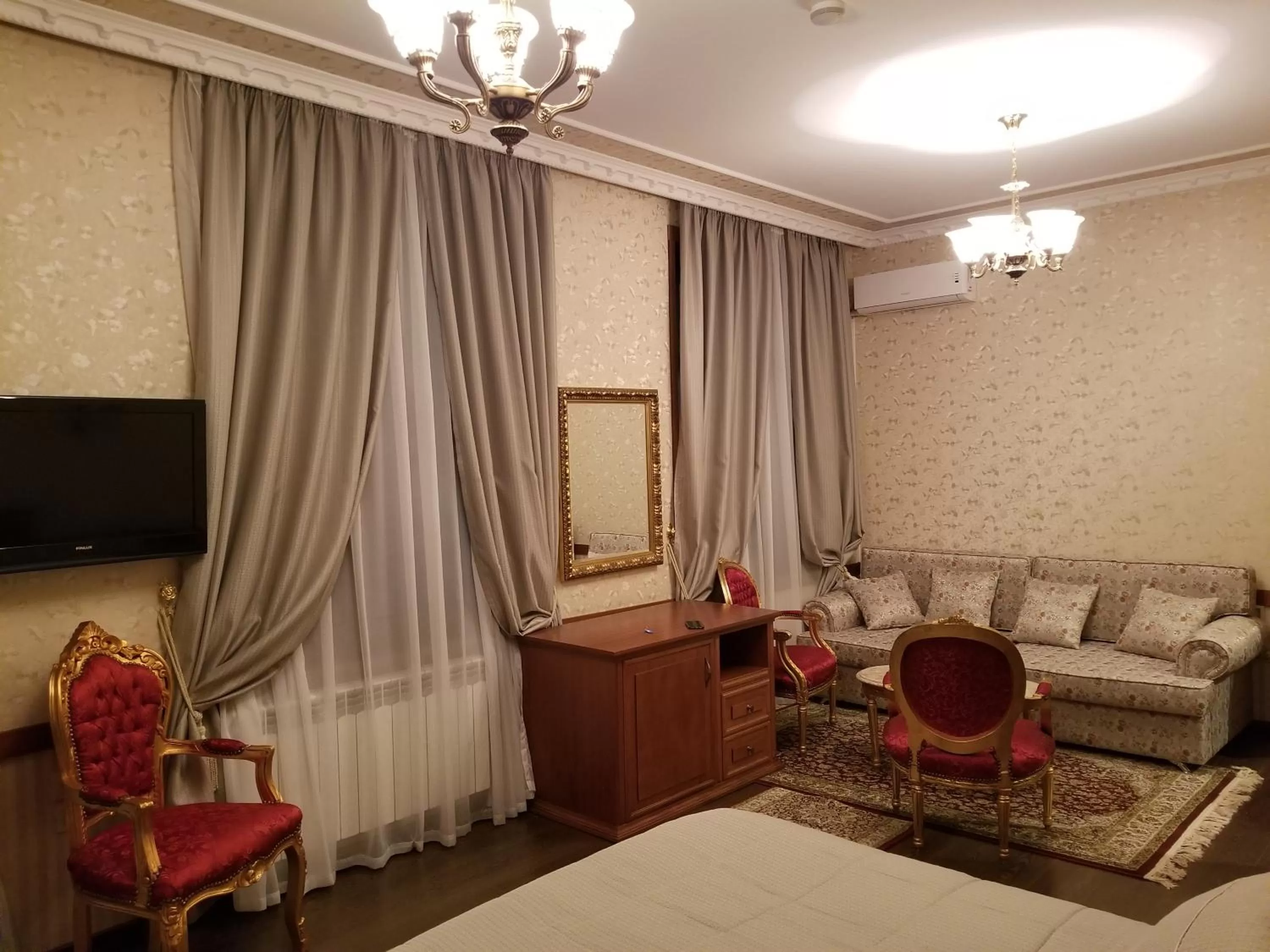 Seating area in Vila Sigal Pogradec