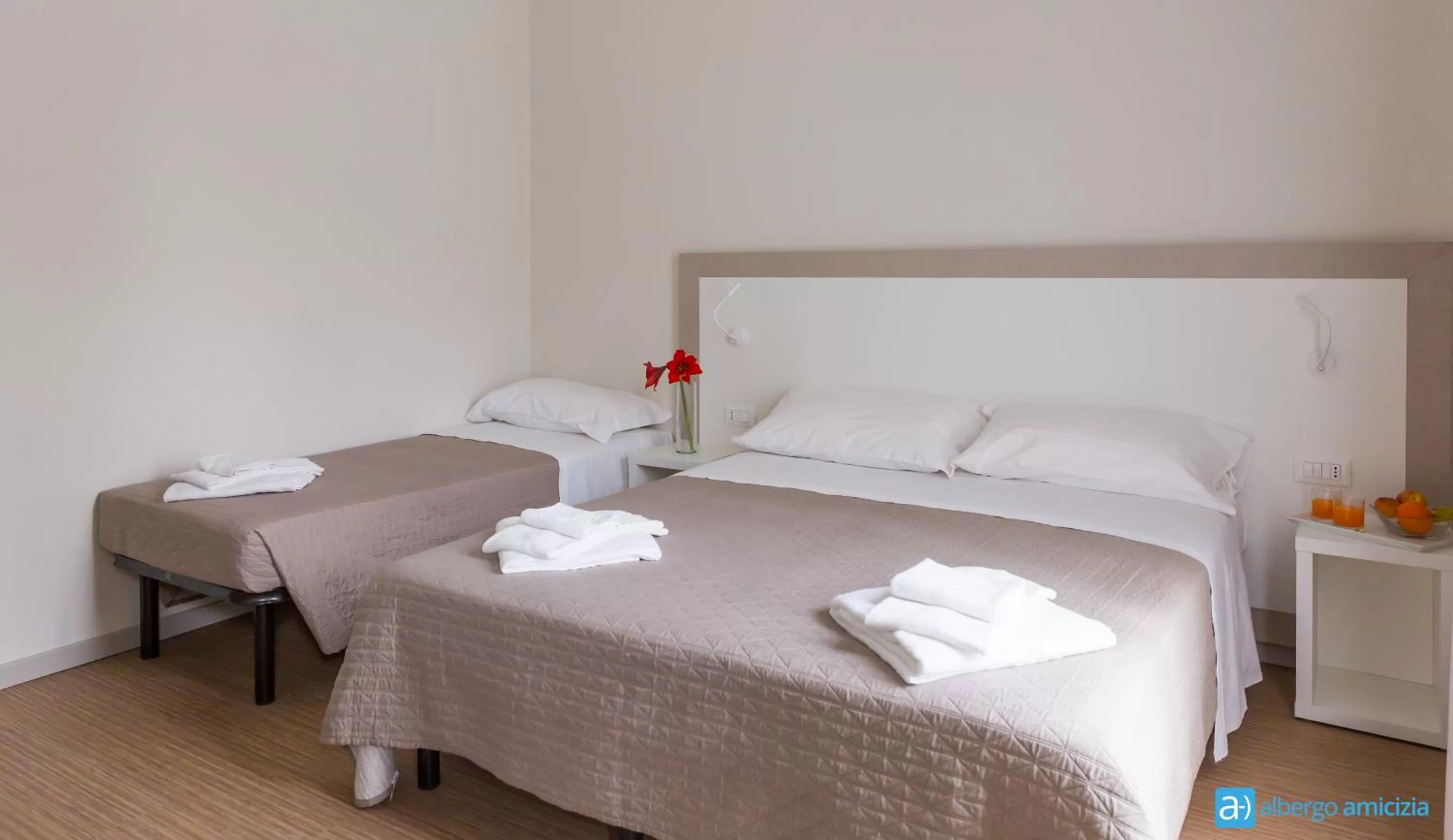 Photo of the whole room, Bed in Hotel Amicizia