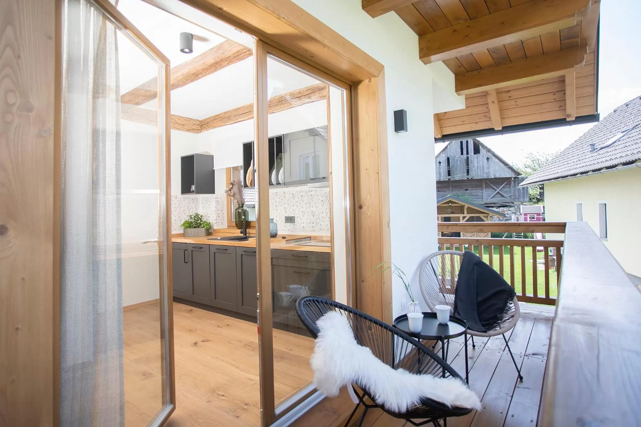 Balcony/Terrace in House Troha - Rooms & Apartments