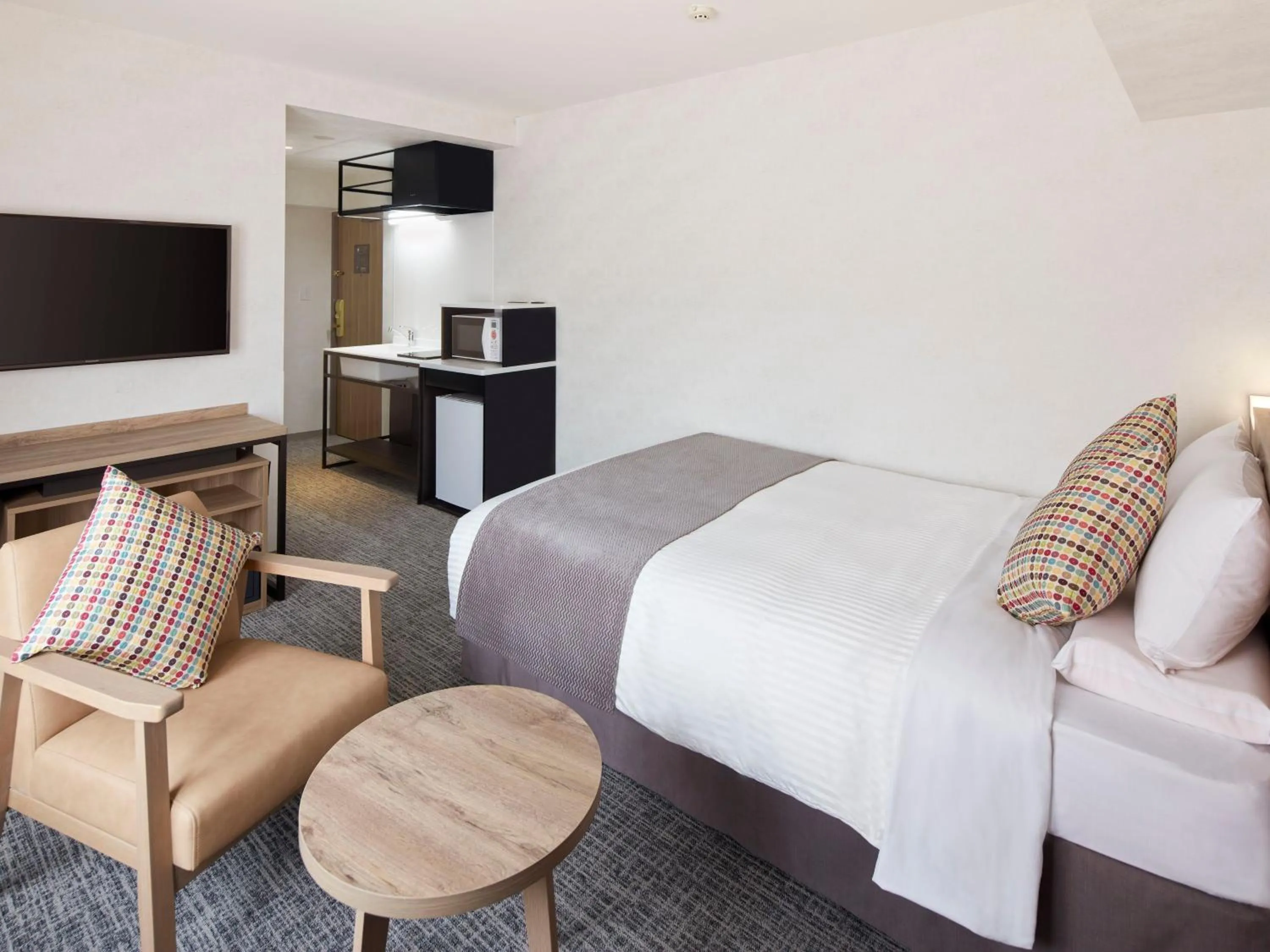 Photo of the whole room, Bed in HOTEL MYSTAYS Kiyosumi Shirakawa