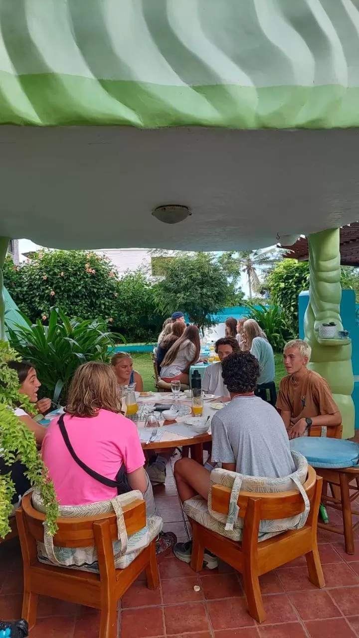 Breakfast in Hostal Casa Edén
