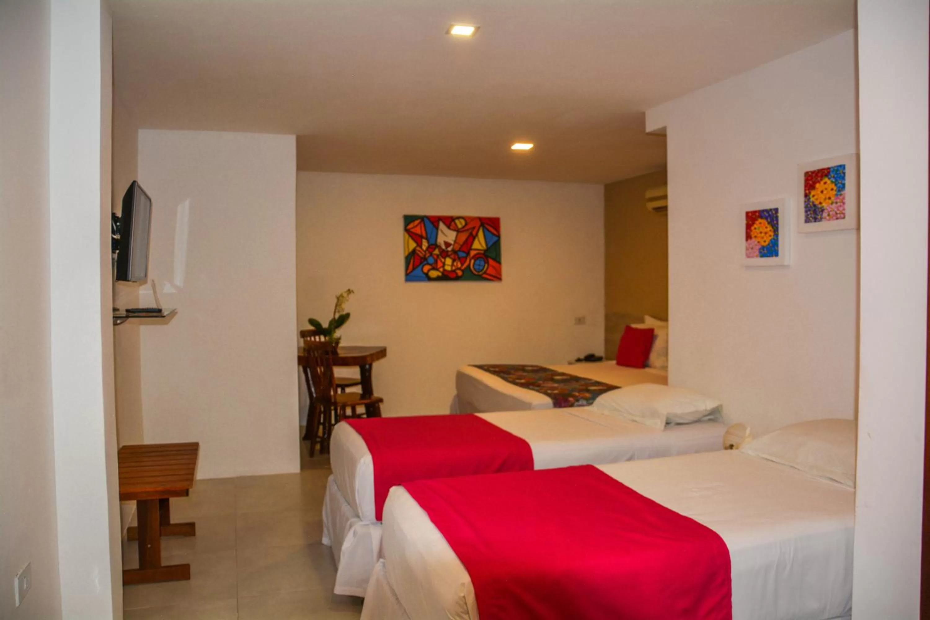 Quadruple Room - Disability Access in Pousada Encontro das Águas