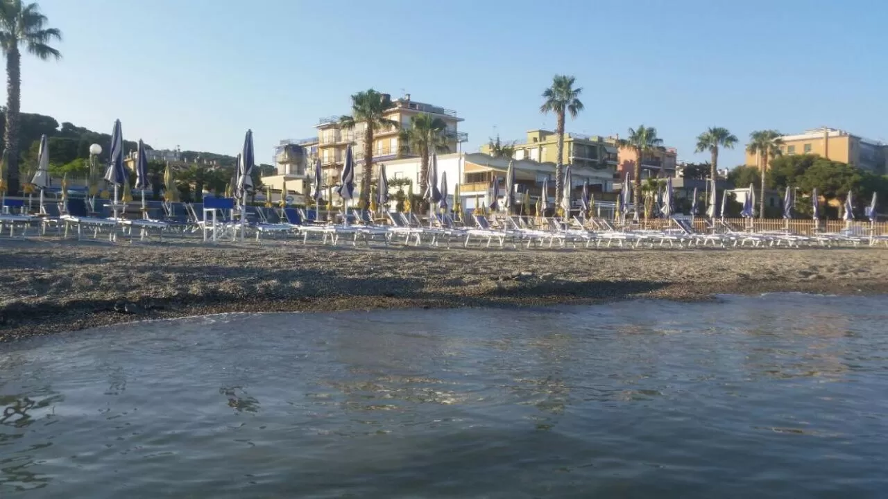 Beach in Hotel Villa San Giuseppe