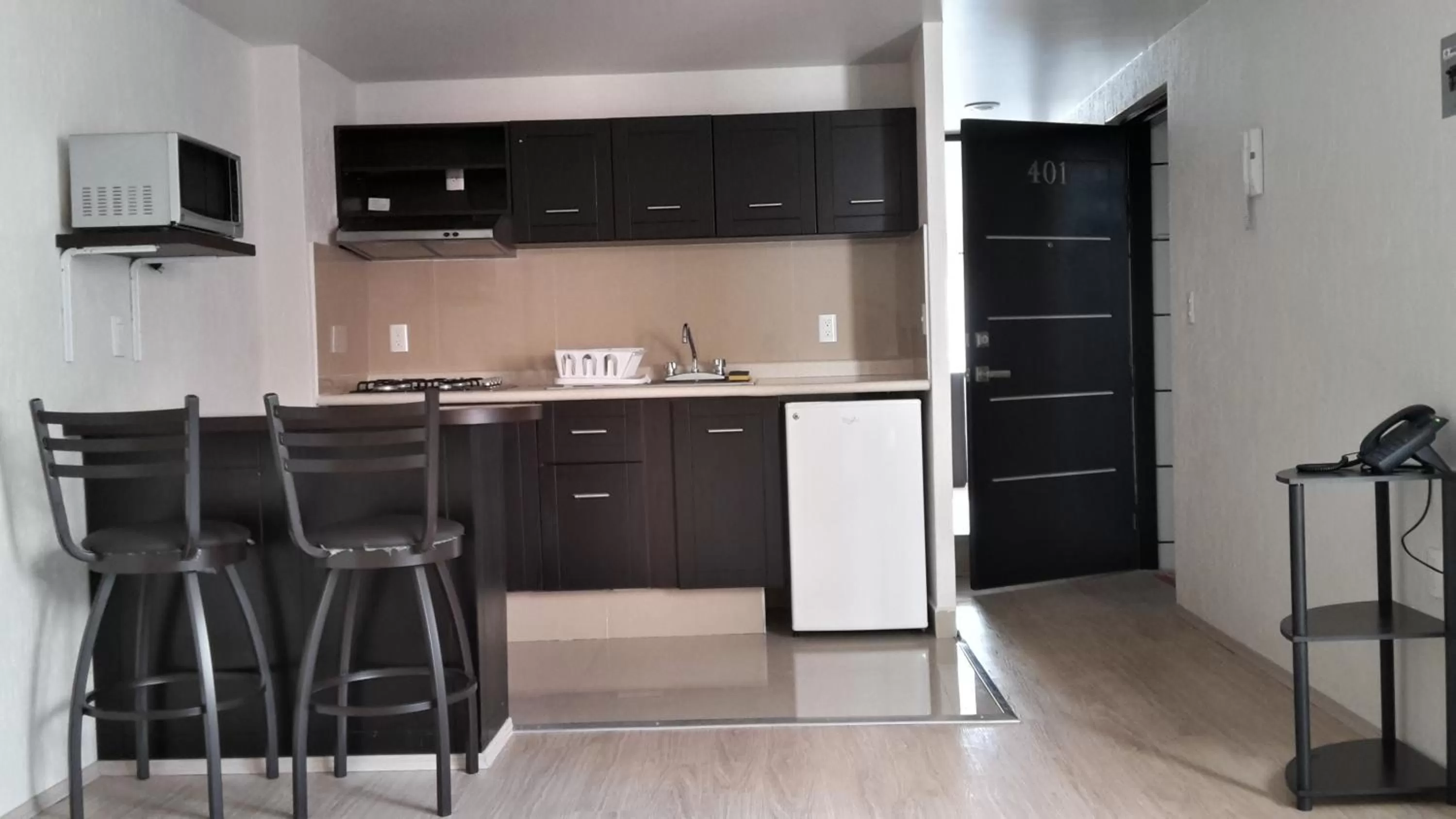 Kitchen or kitchenette in Grupo Kings Suites -Monte Chimborazo 537