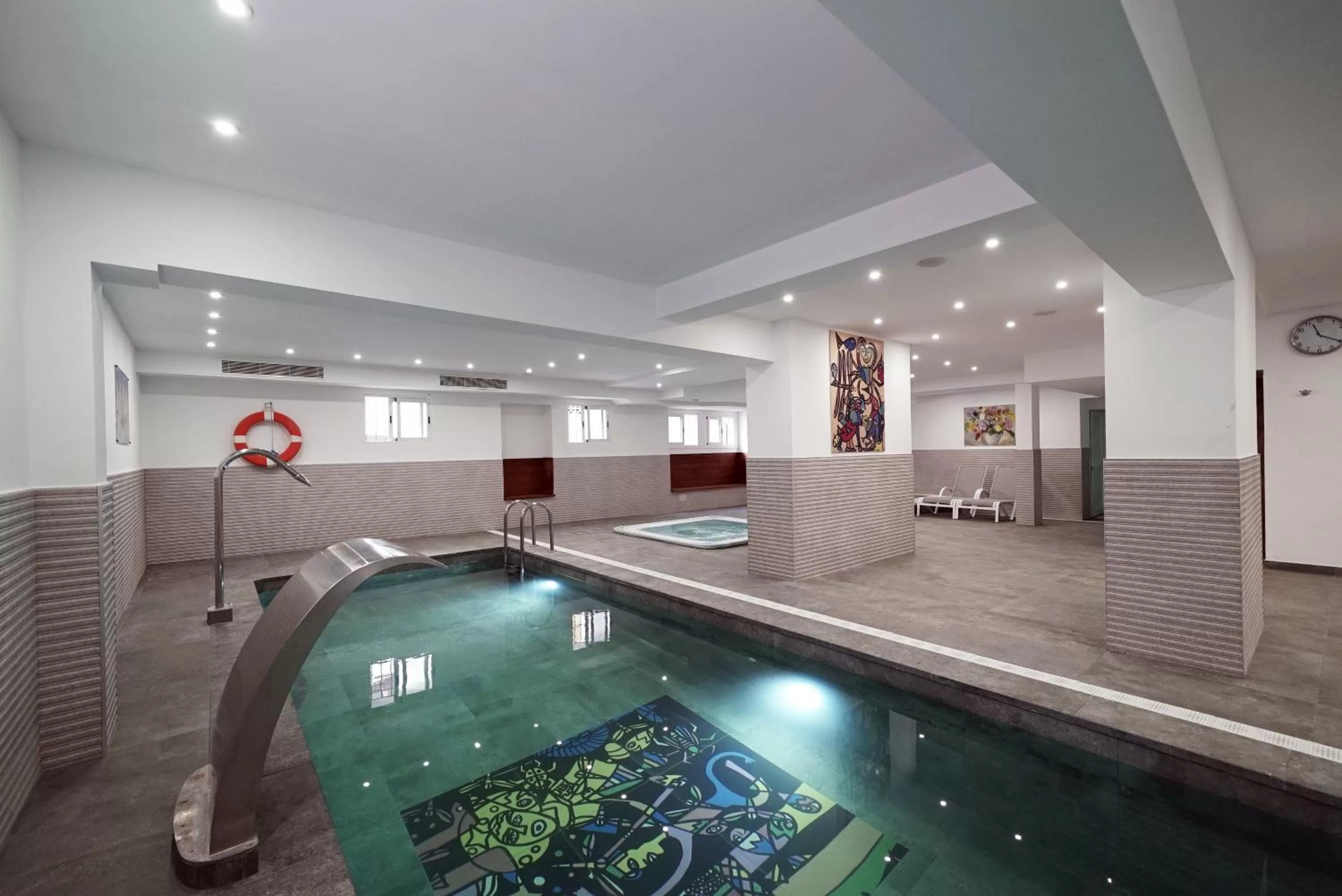 Hot Tub in Hotel Artmadams