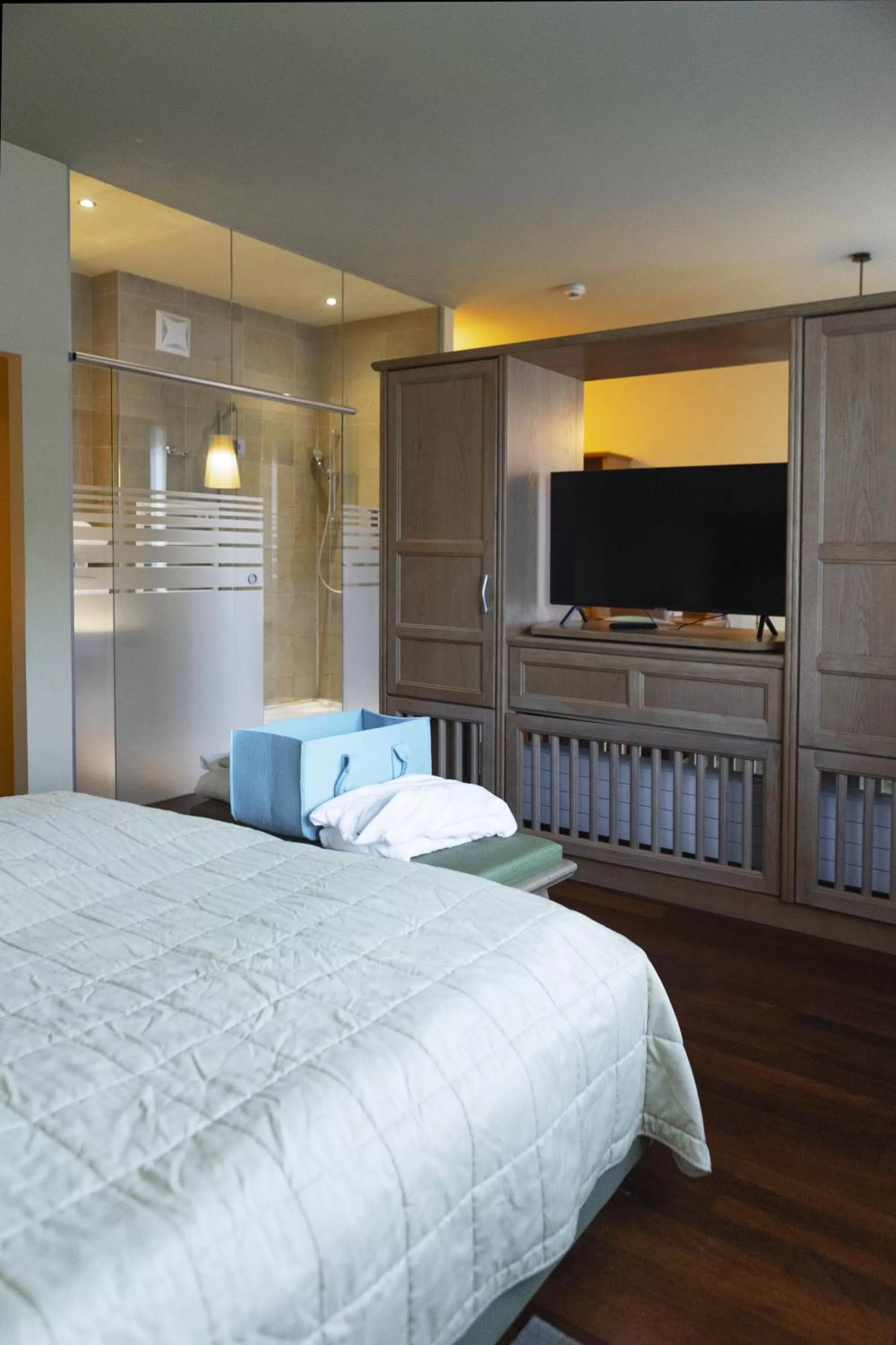 Bed in Hotel Paradiesquelle