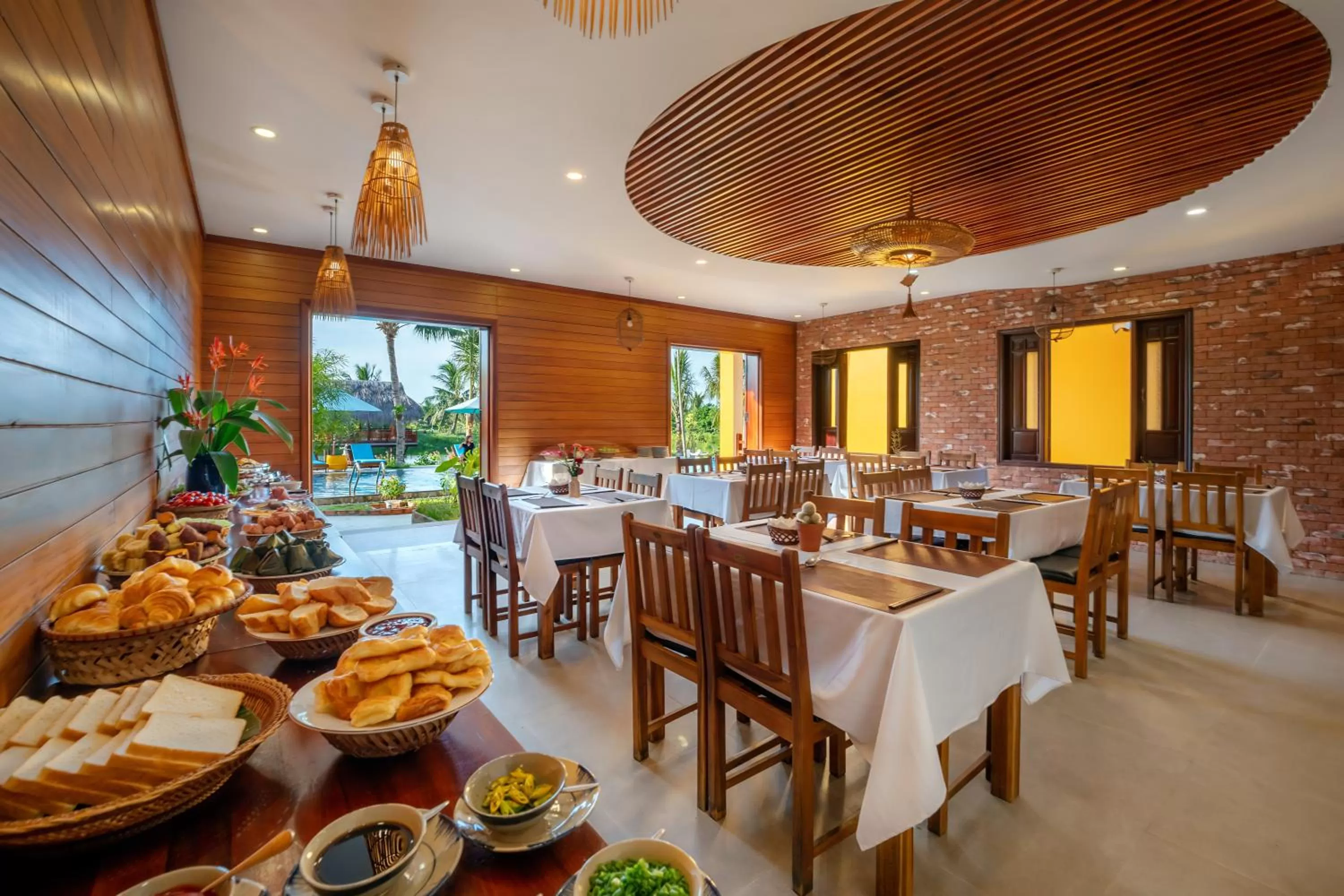 Buffet breakfast in ZEN RETREAT HOI AN