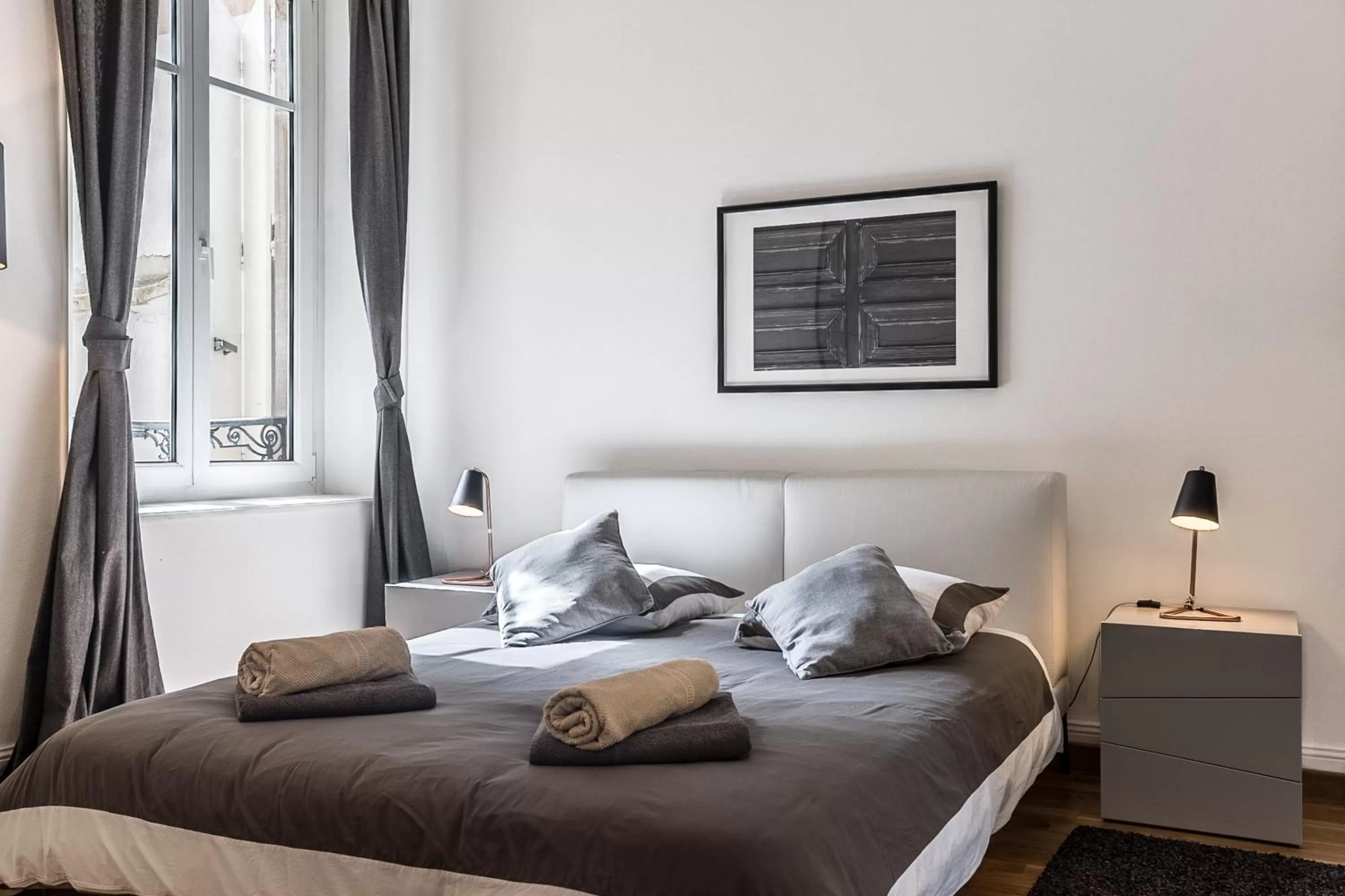 Bedroom, Bed in Appartement Luxueux Centre Ville