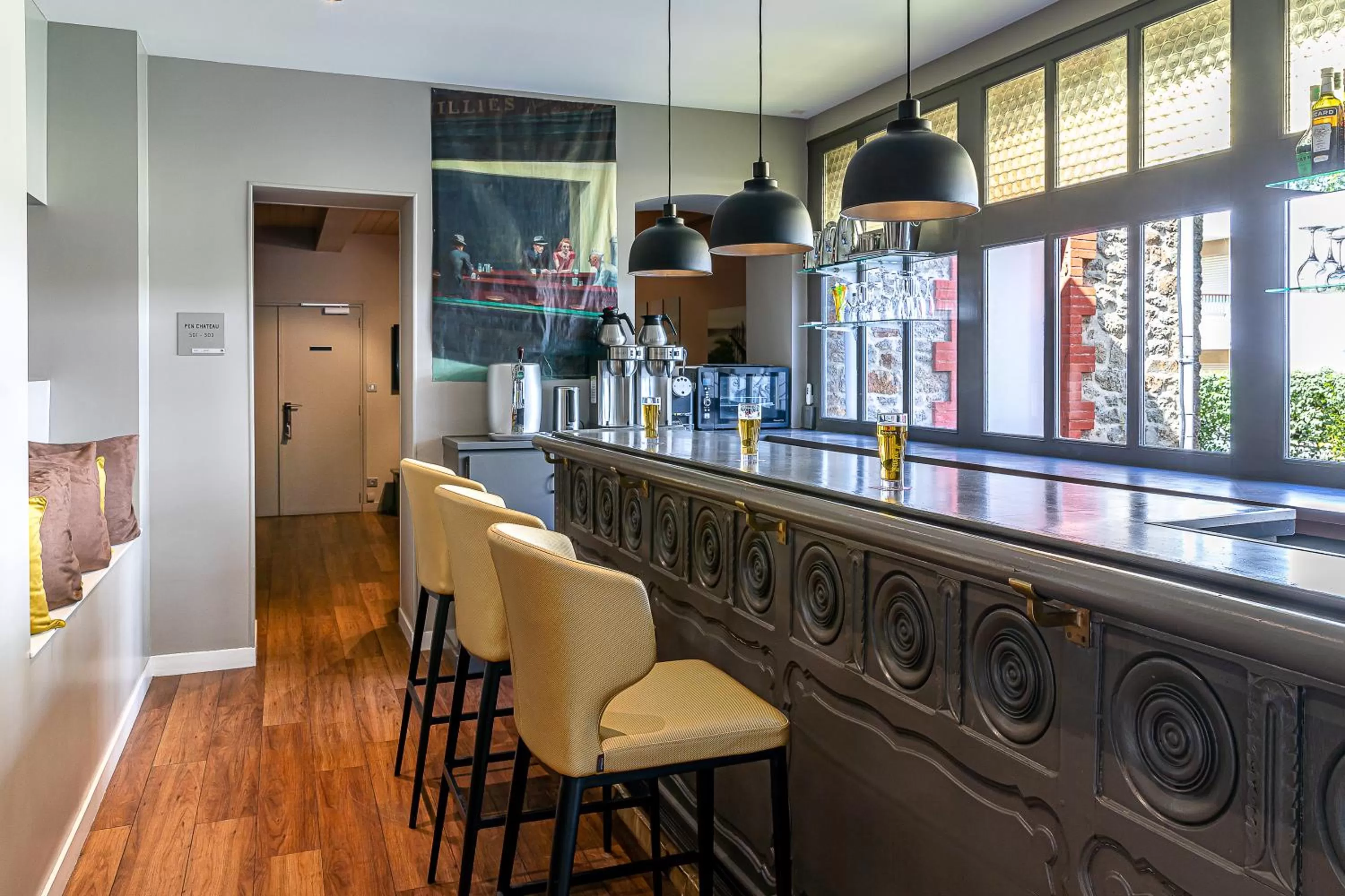 Lounge or bar in Hotel Des Dunes