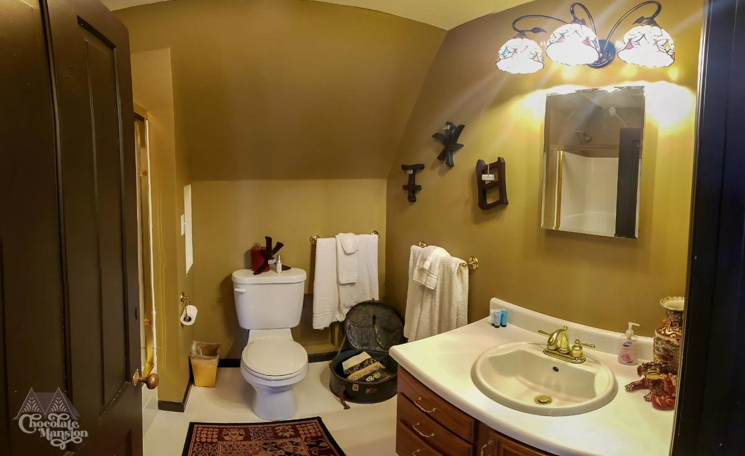 Shower, Bathroom in Chocolate Mansion