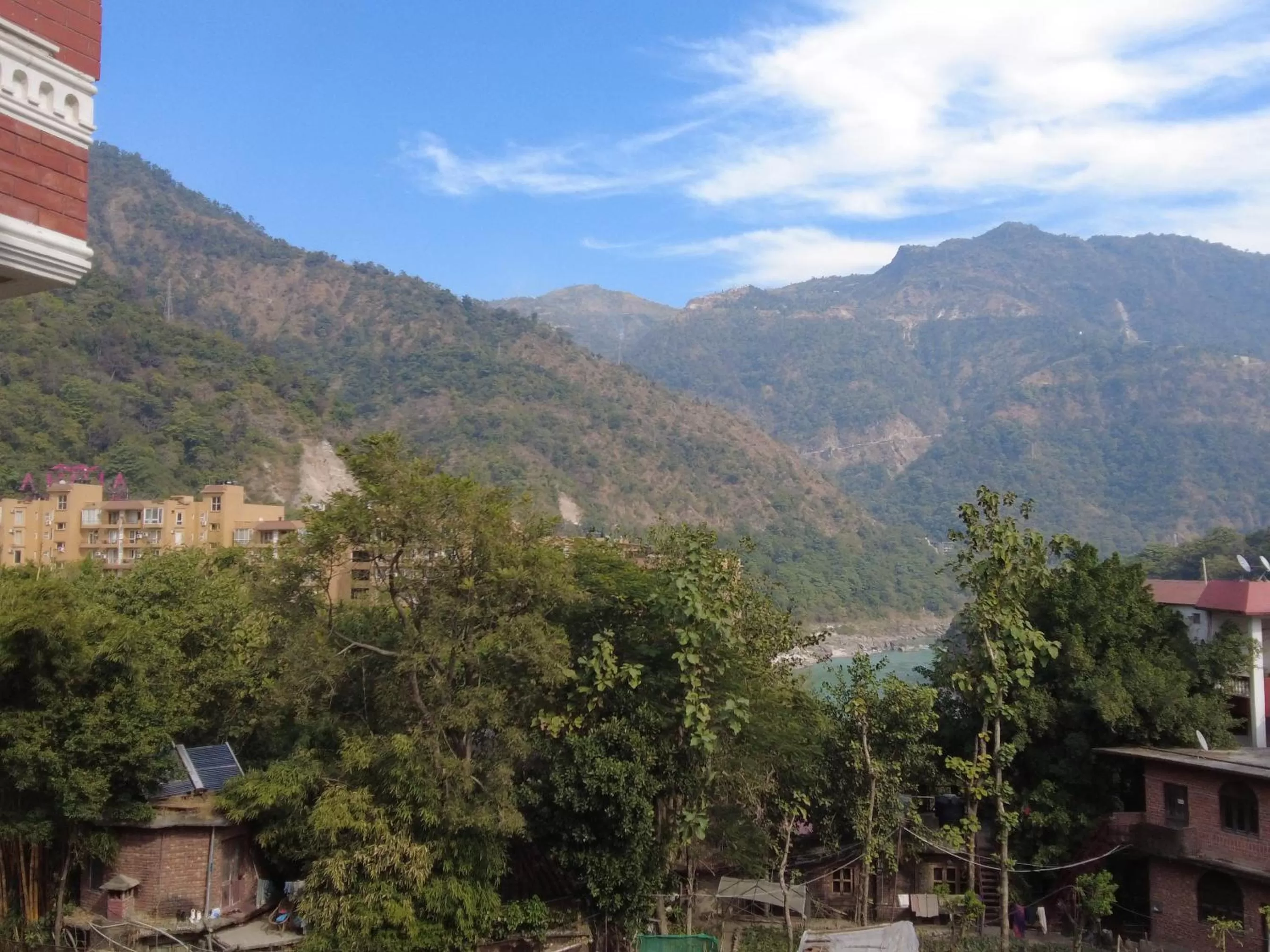 Mountain view in Punyah Residency Rishikesh