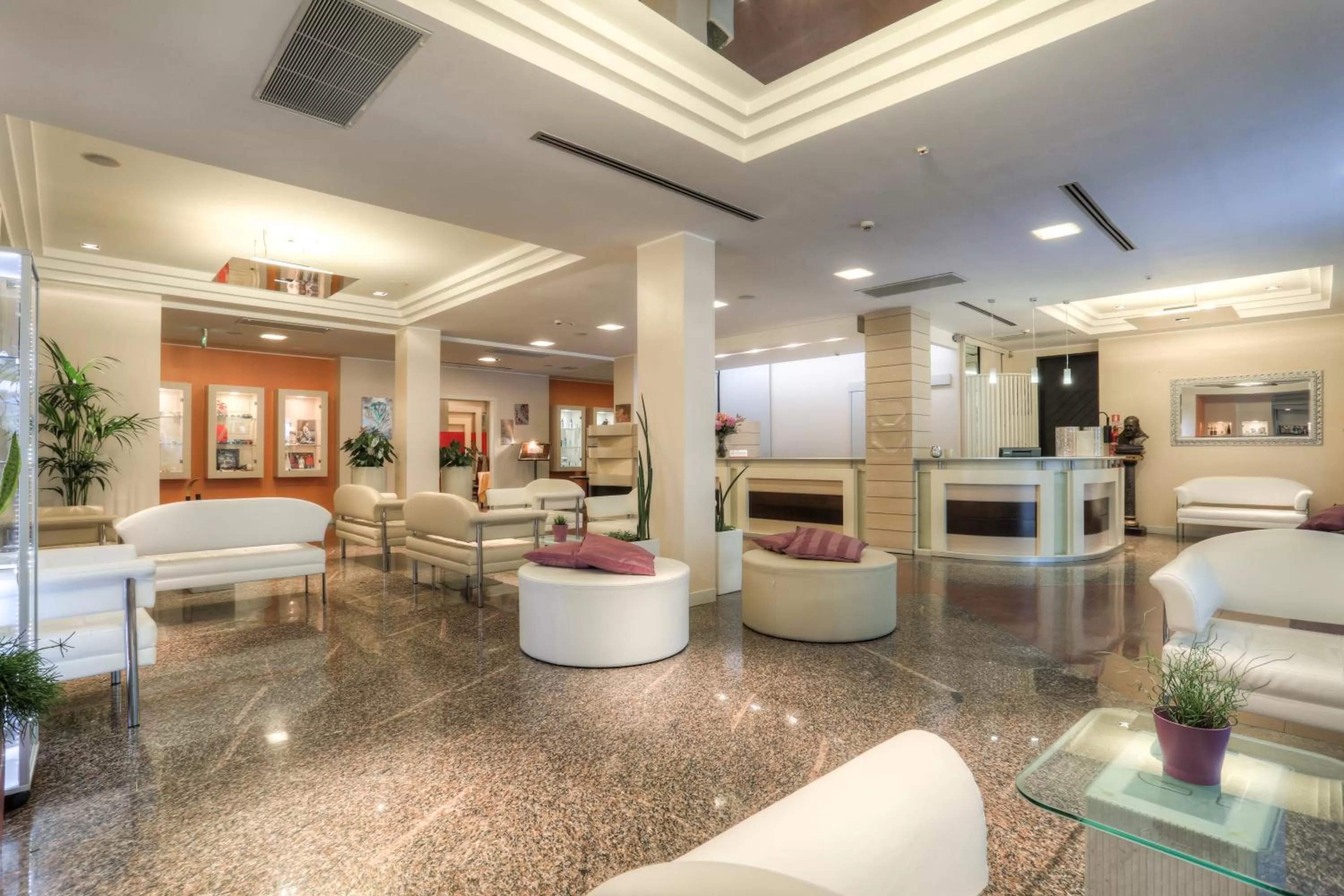 Lobby or reception in Hotel Boemia