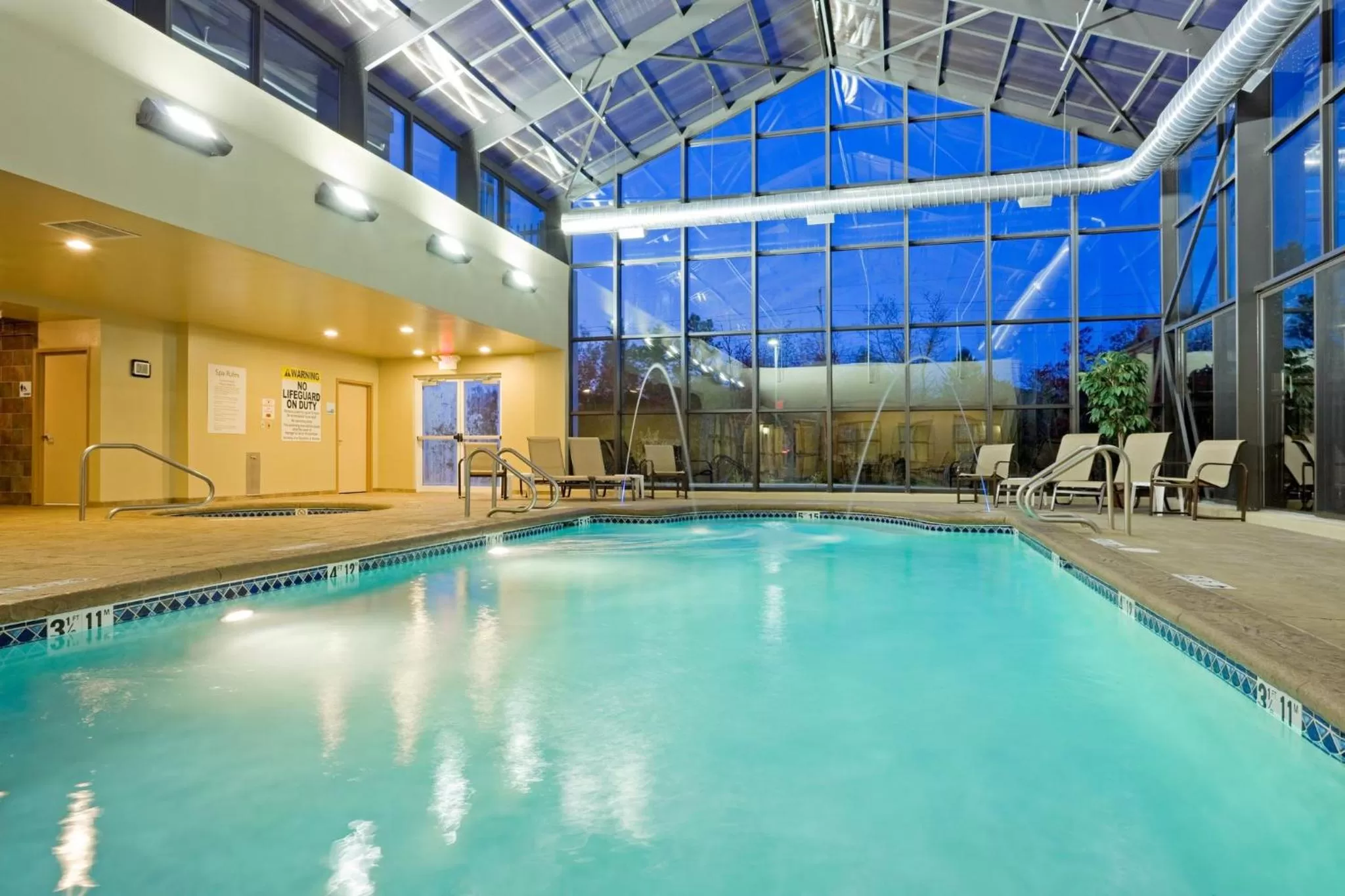 Swimming pool in Holiday Inn Express Absecon-Atlantic City Area by IHG