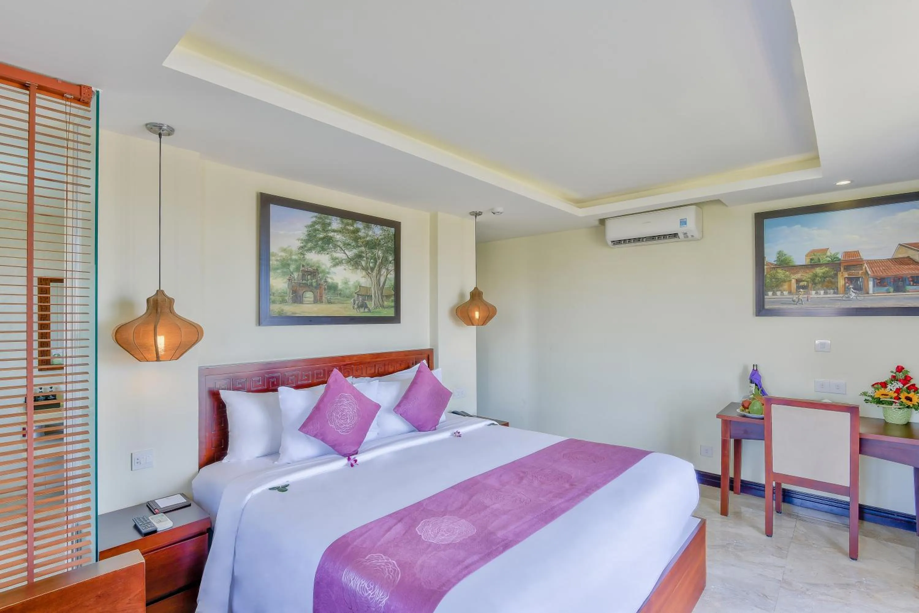 Bedroom, Bed in River Suites Hoi An