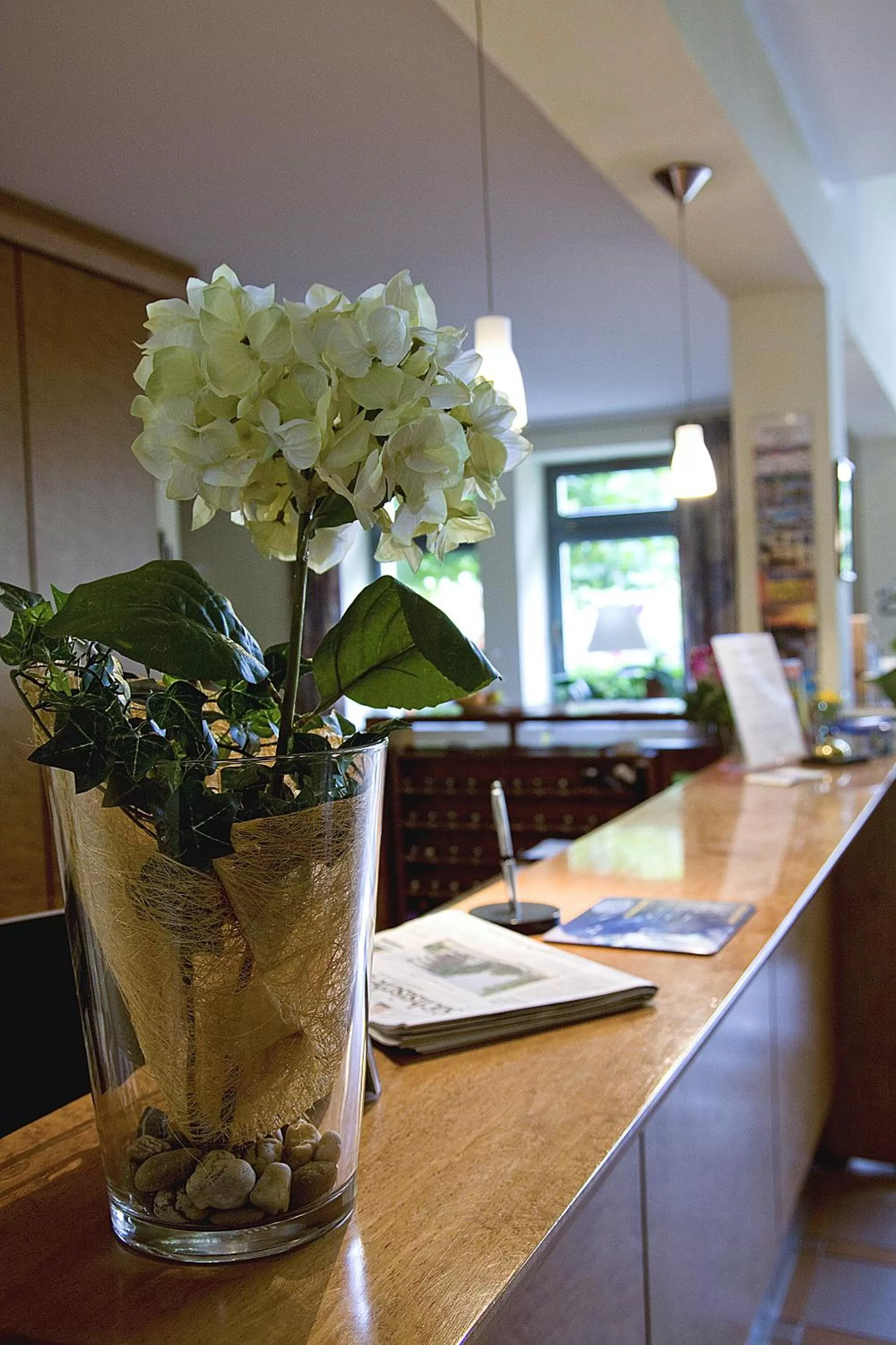 Lobby or reception in Hotel Moritz an der Elbe