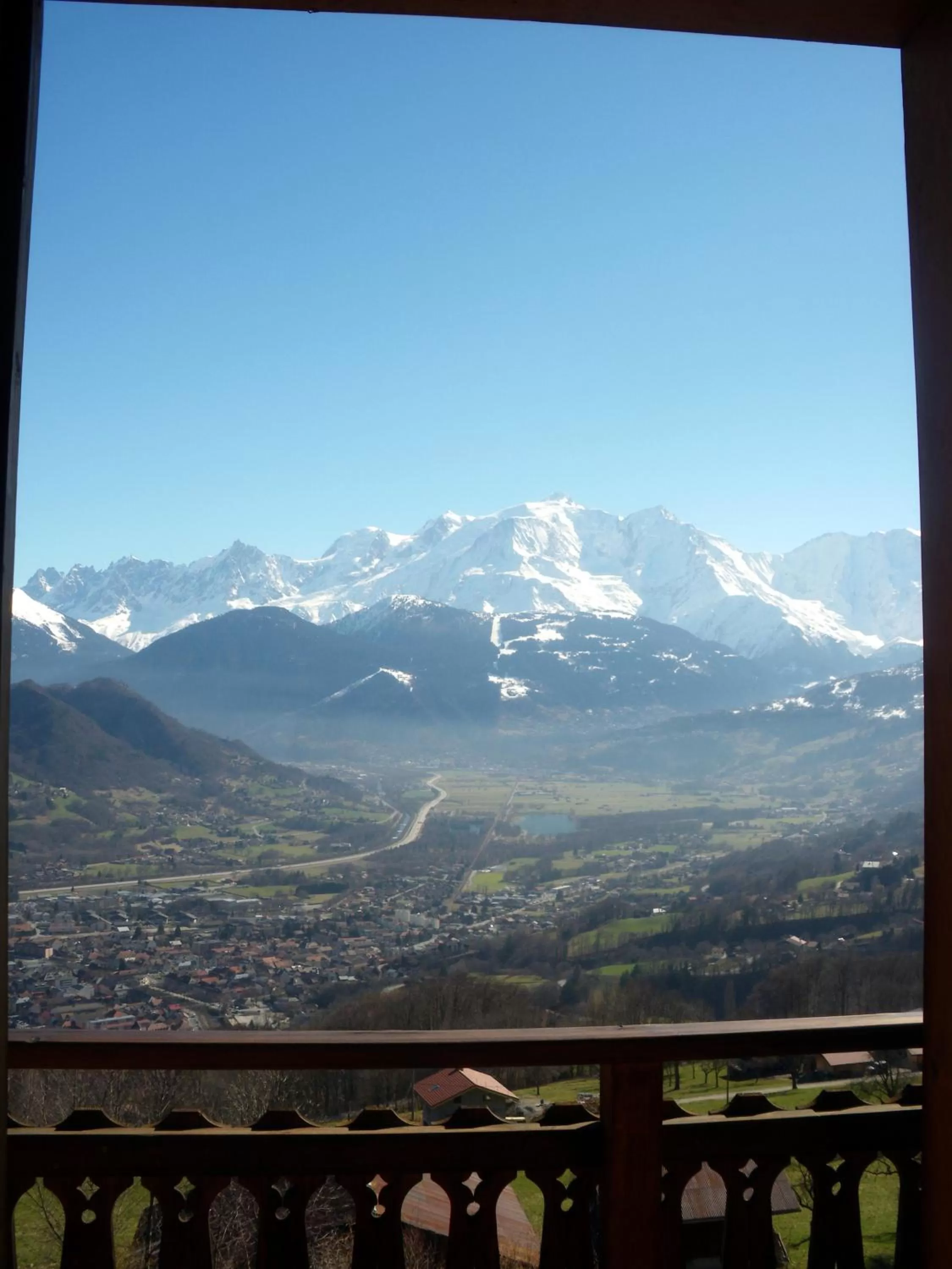 Balcony/Terrace, Mountain View in Chambres d'hôtes les Terrasses de Varme
