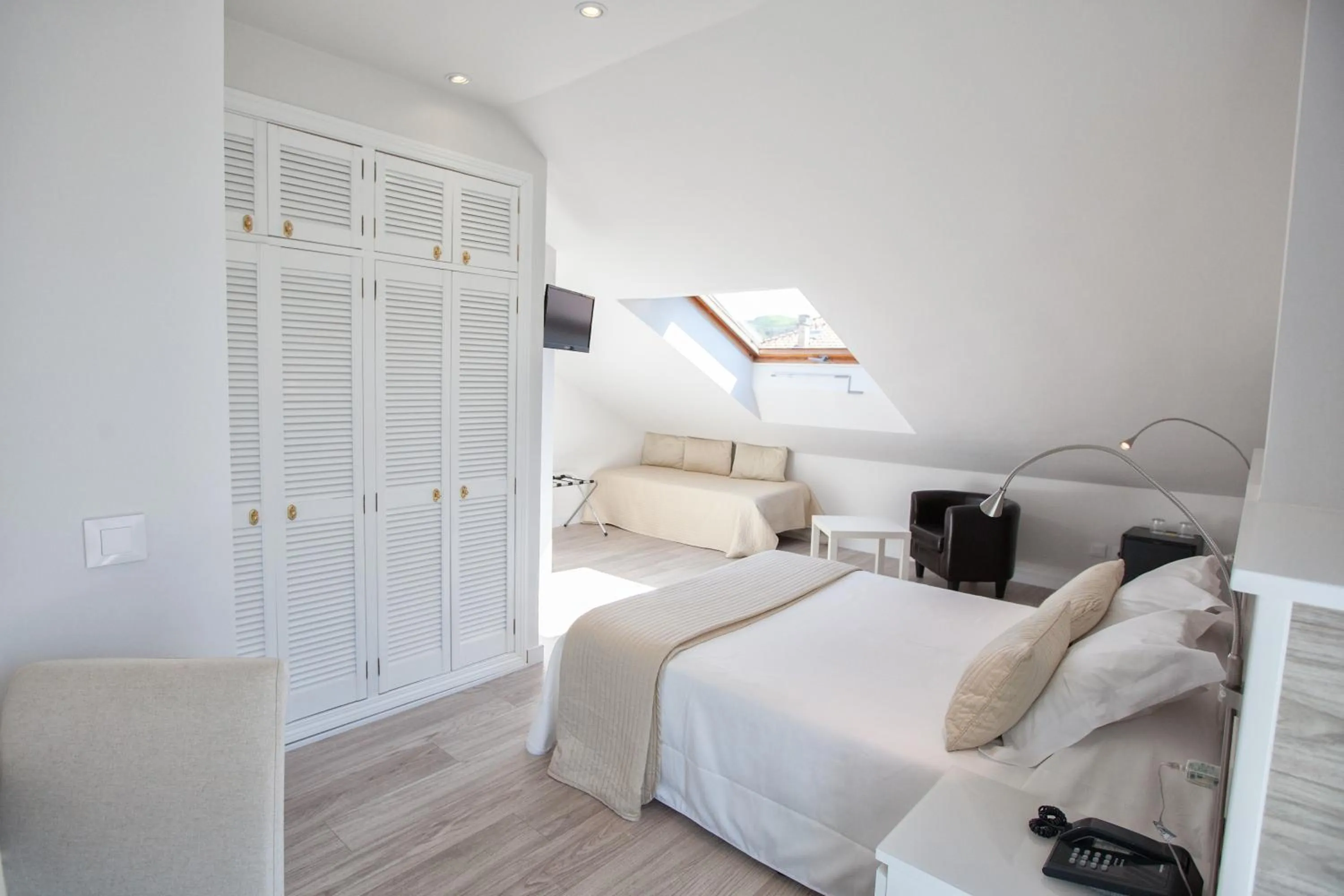 Bed in Hotel Don Pepe