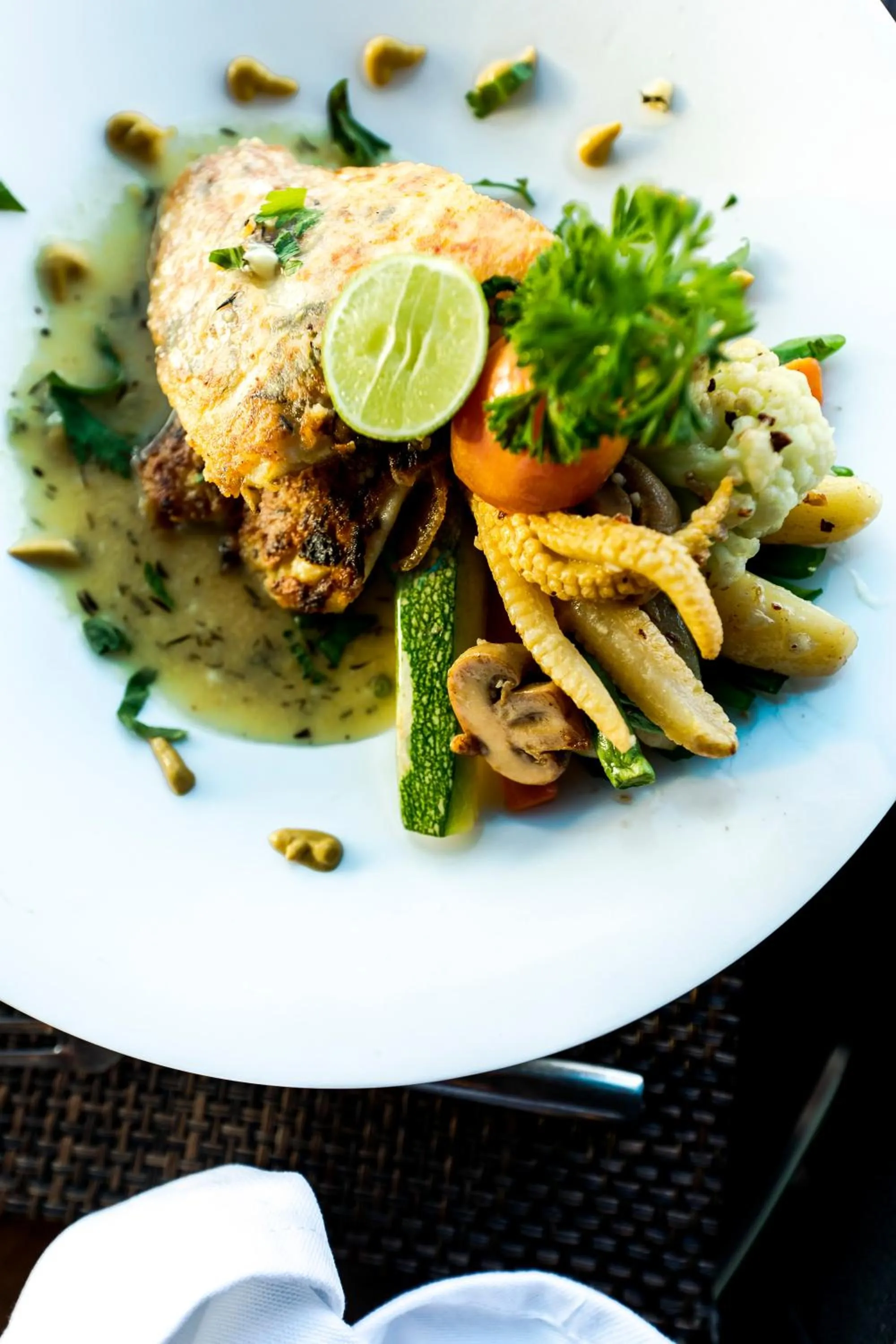 Food in Airport Hotel