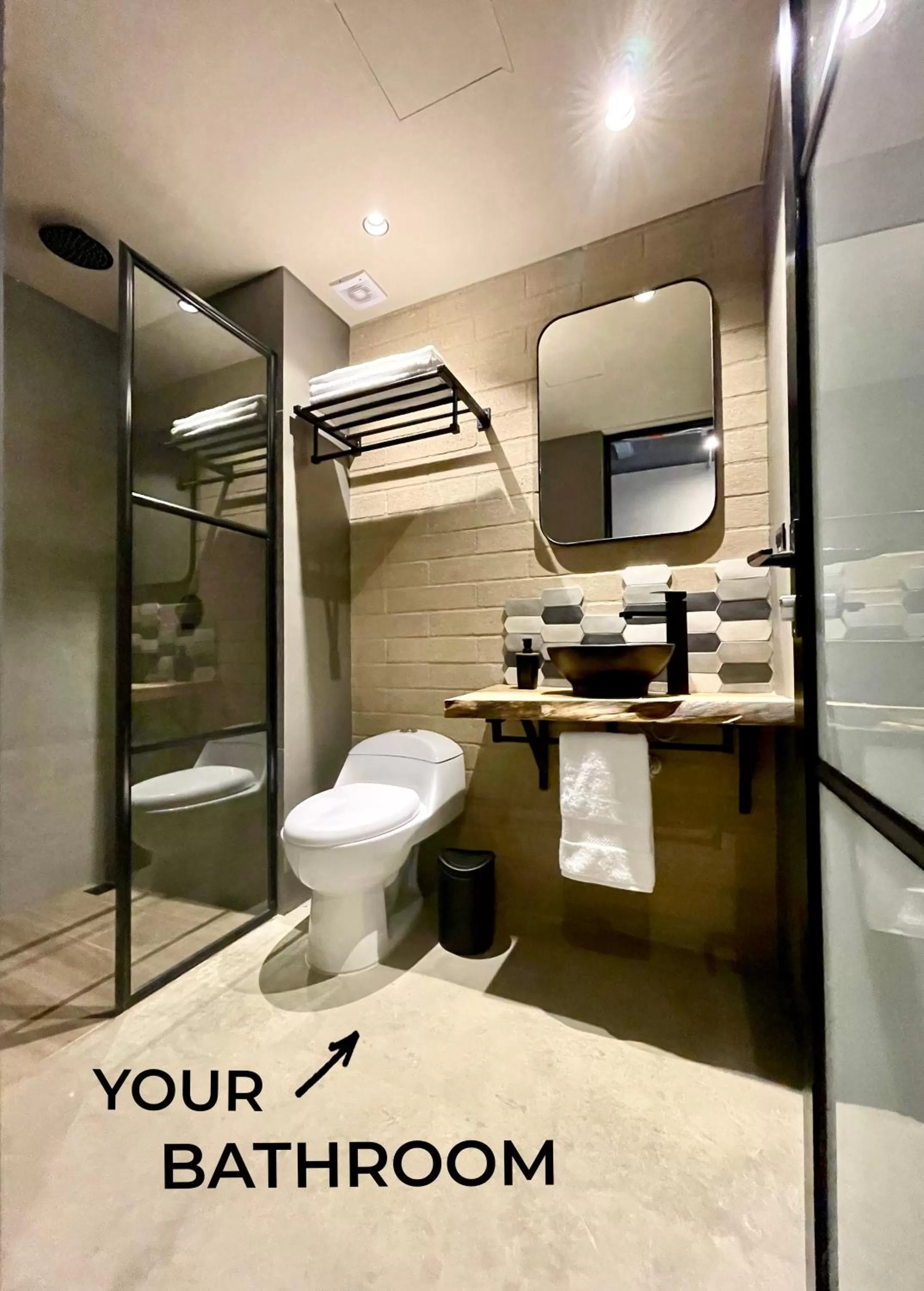 Bathroom in Beminimal Hotel