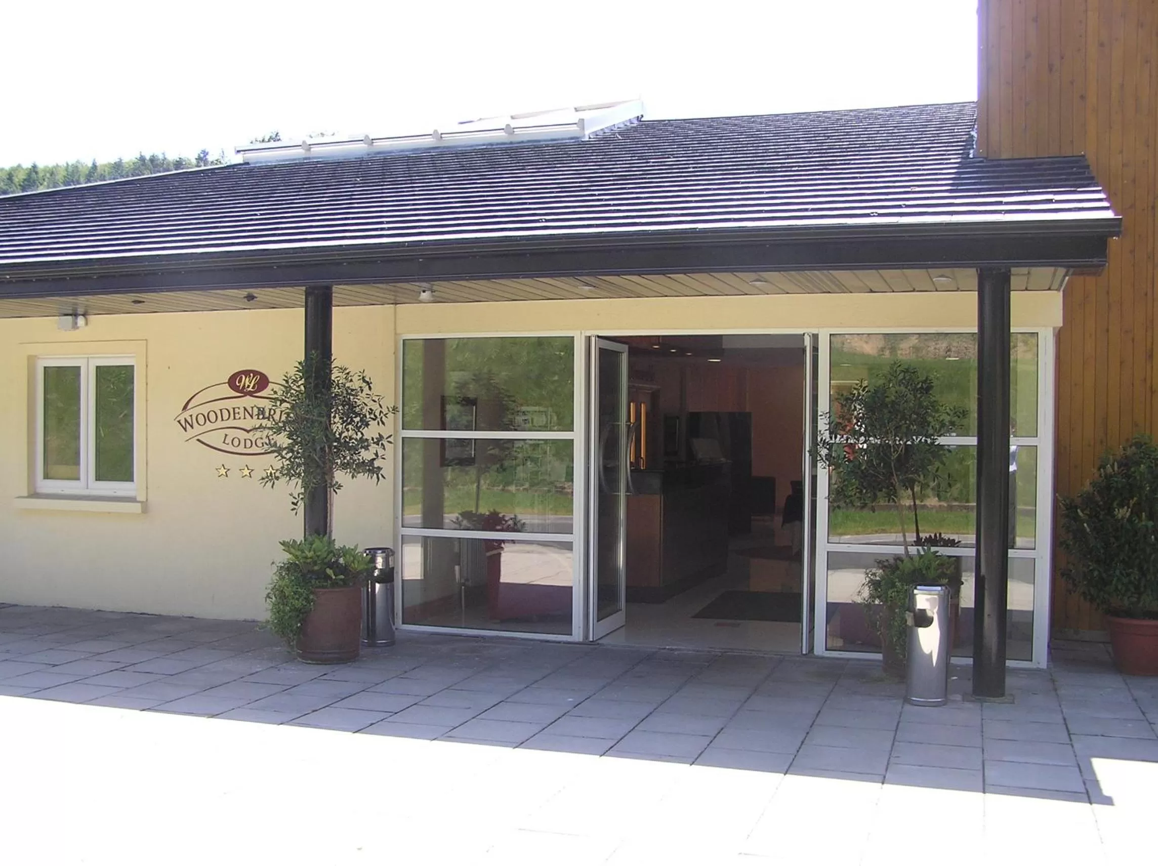 Facade/entrance in The Lodge at Woodenbridge