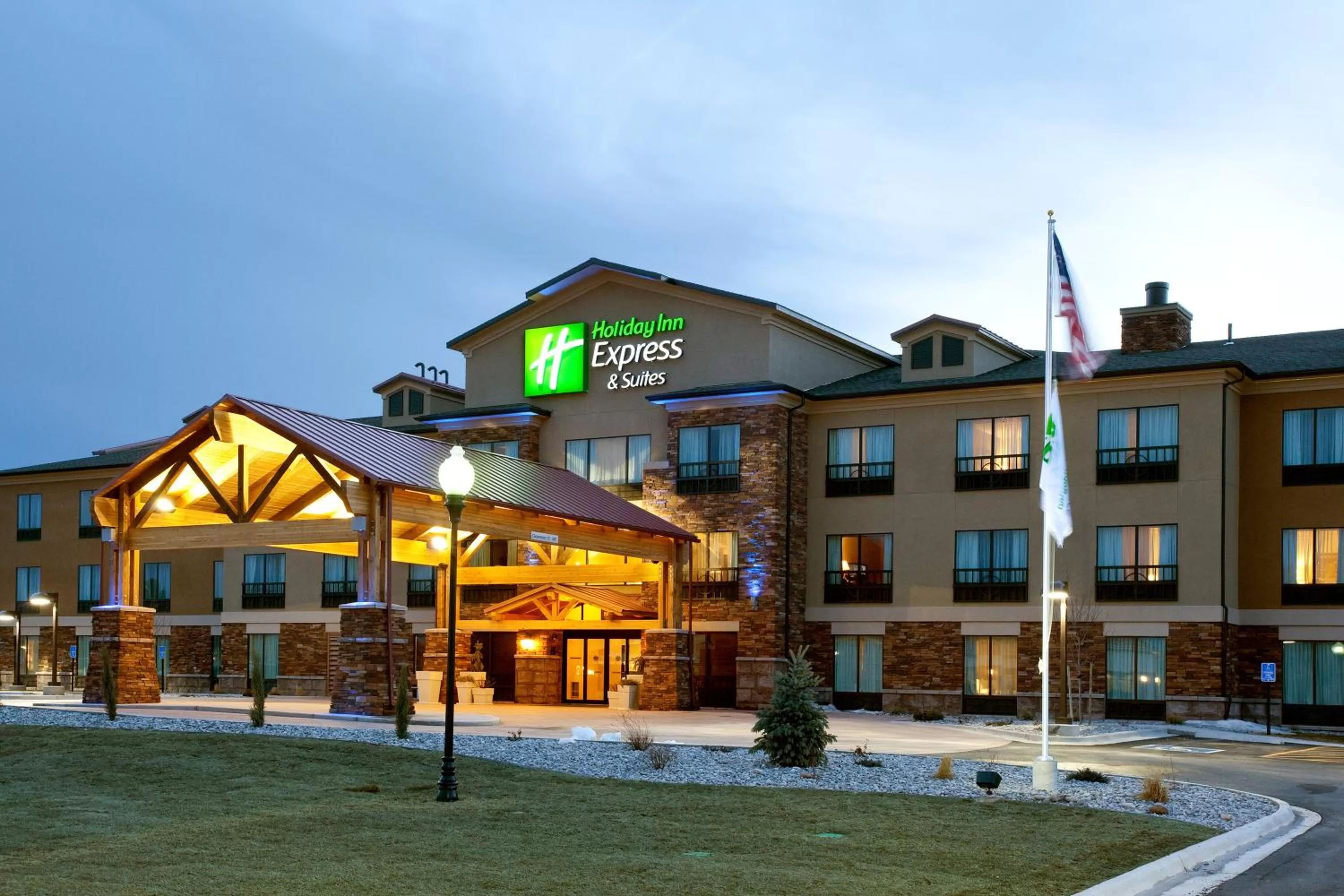 Property building in Holiday Inn Express Hotel & Suites Lander by IHG